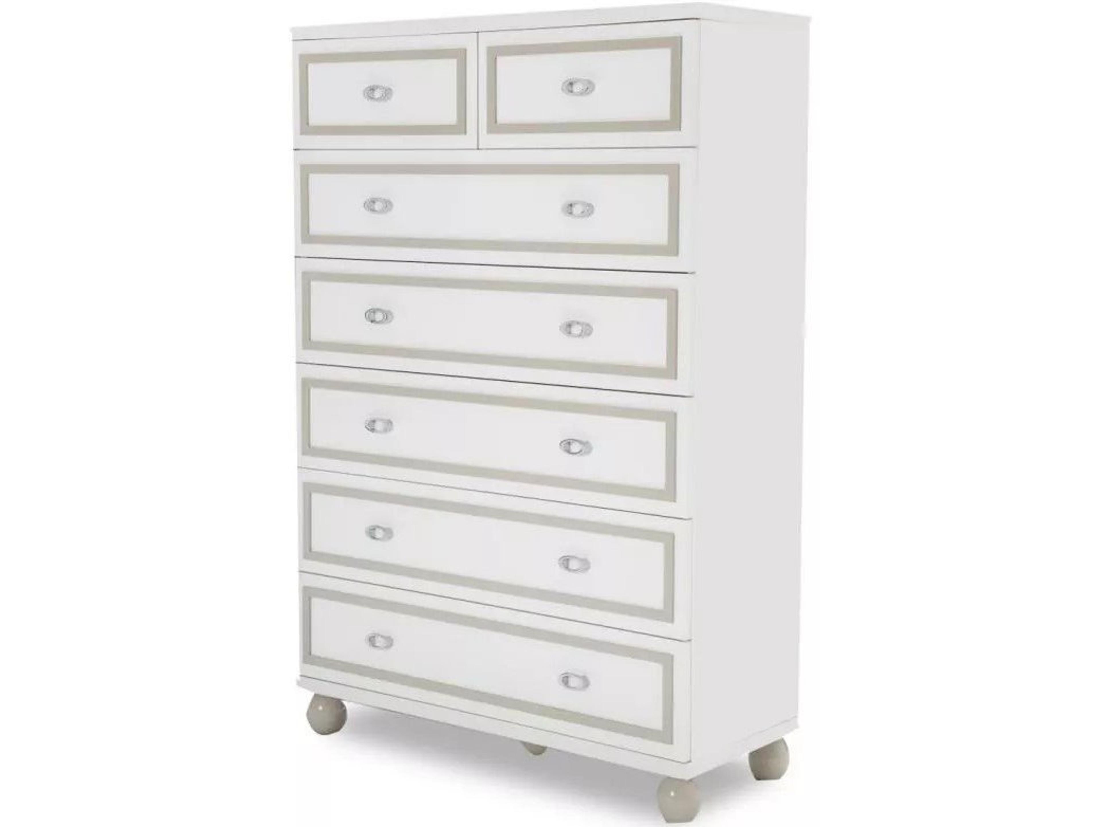 Sky Tower White Accent Chest