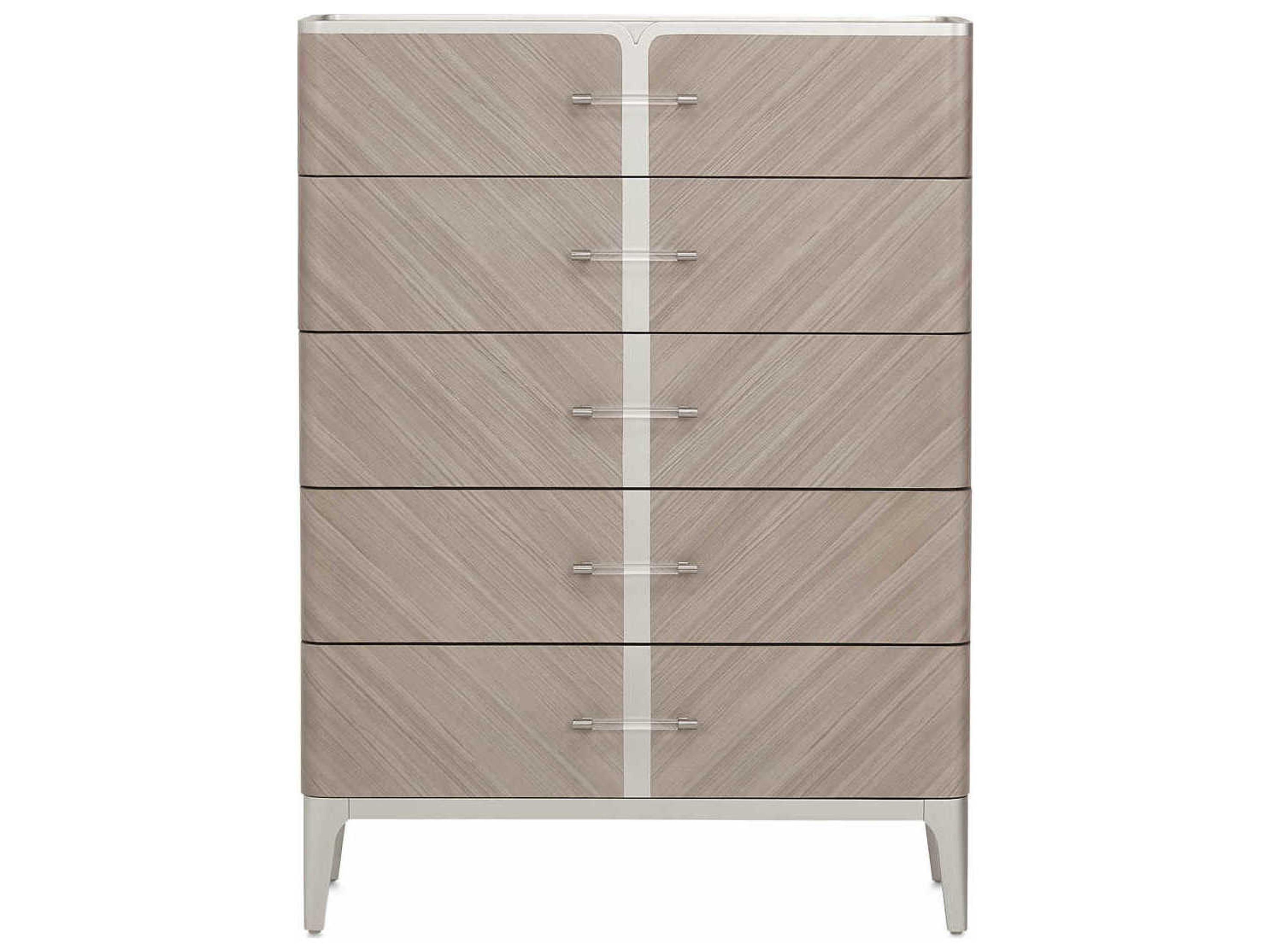 Michael Amini Silver Mist Accent Chest