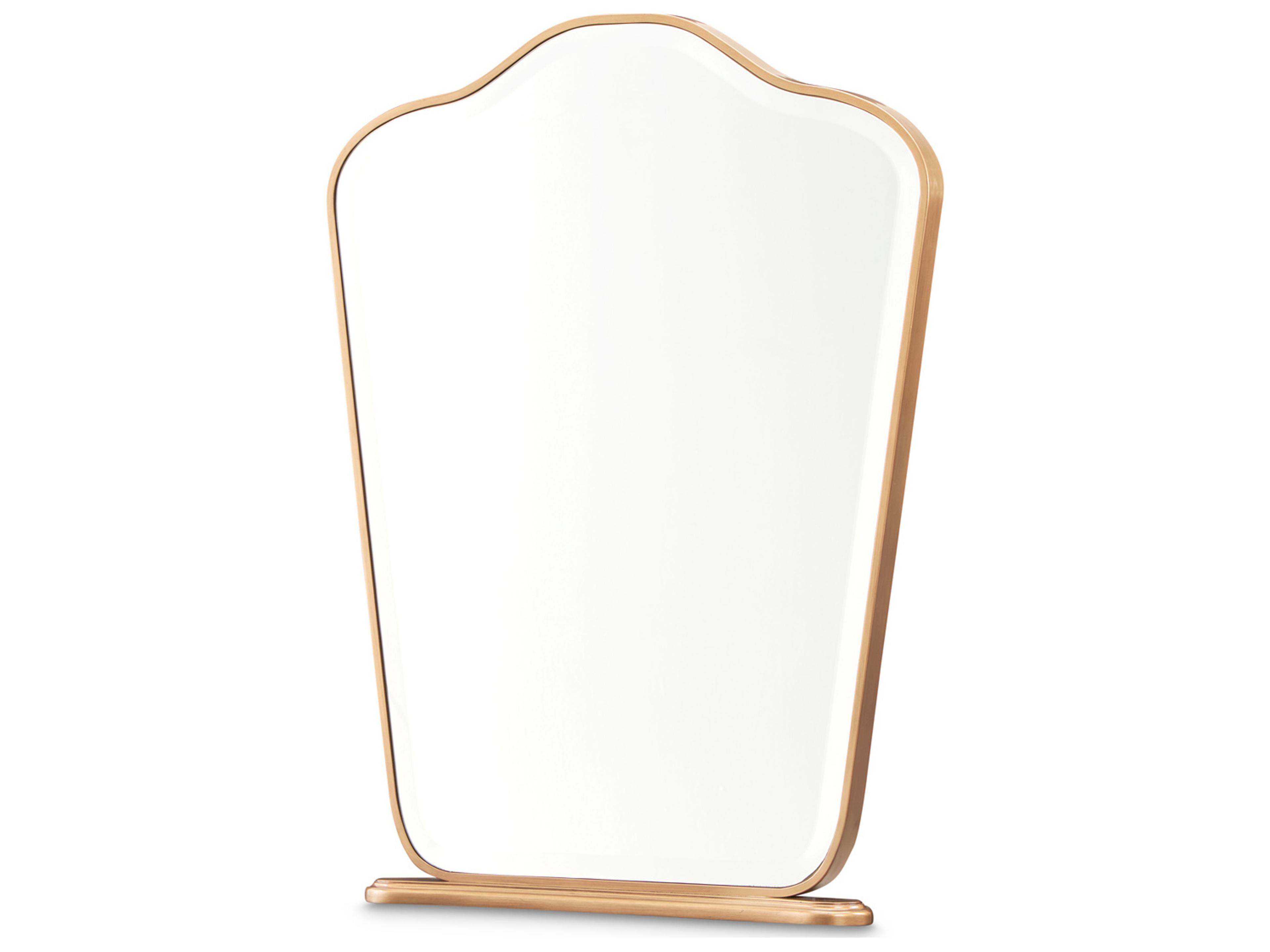 Luxecor Gilded Antique Gold Dresser Mirror