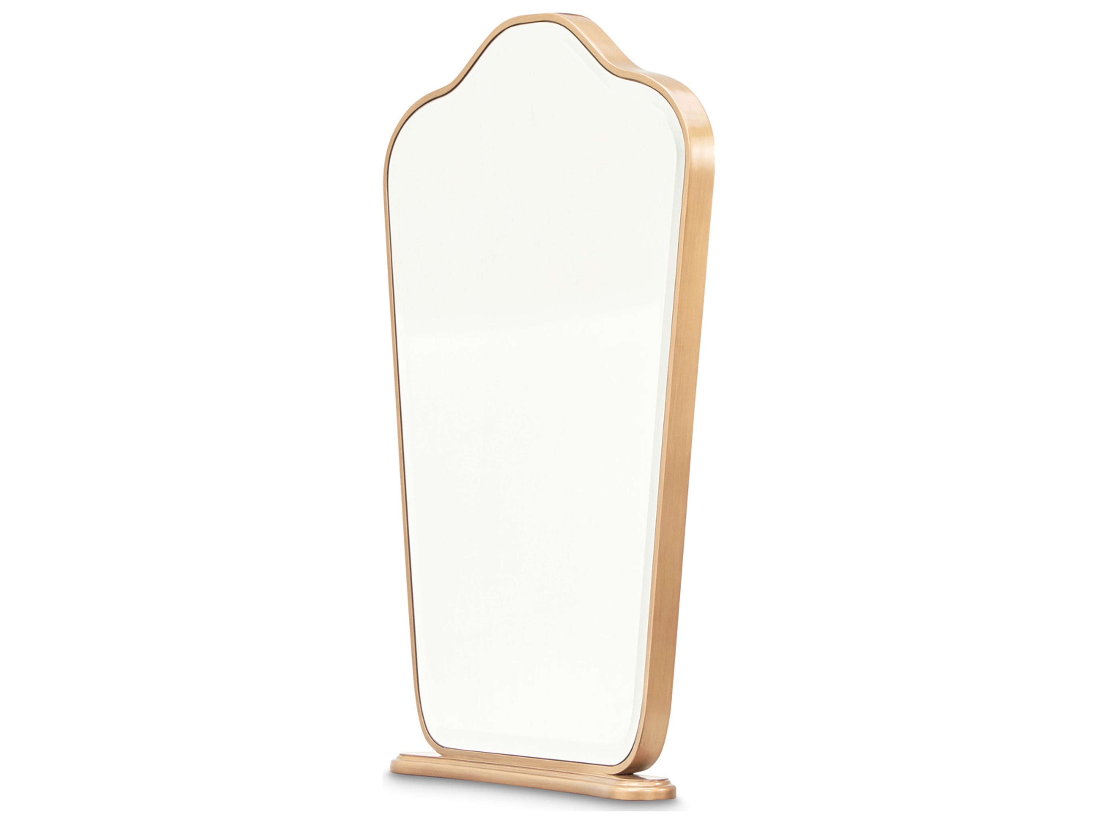 Luxecor Gilded Antique Gold Dresser Mirror