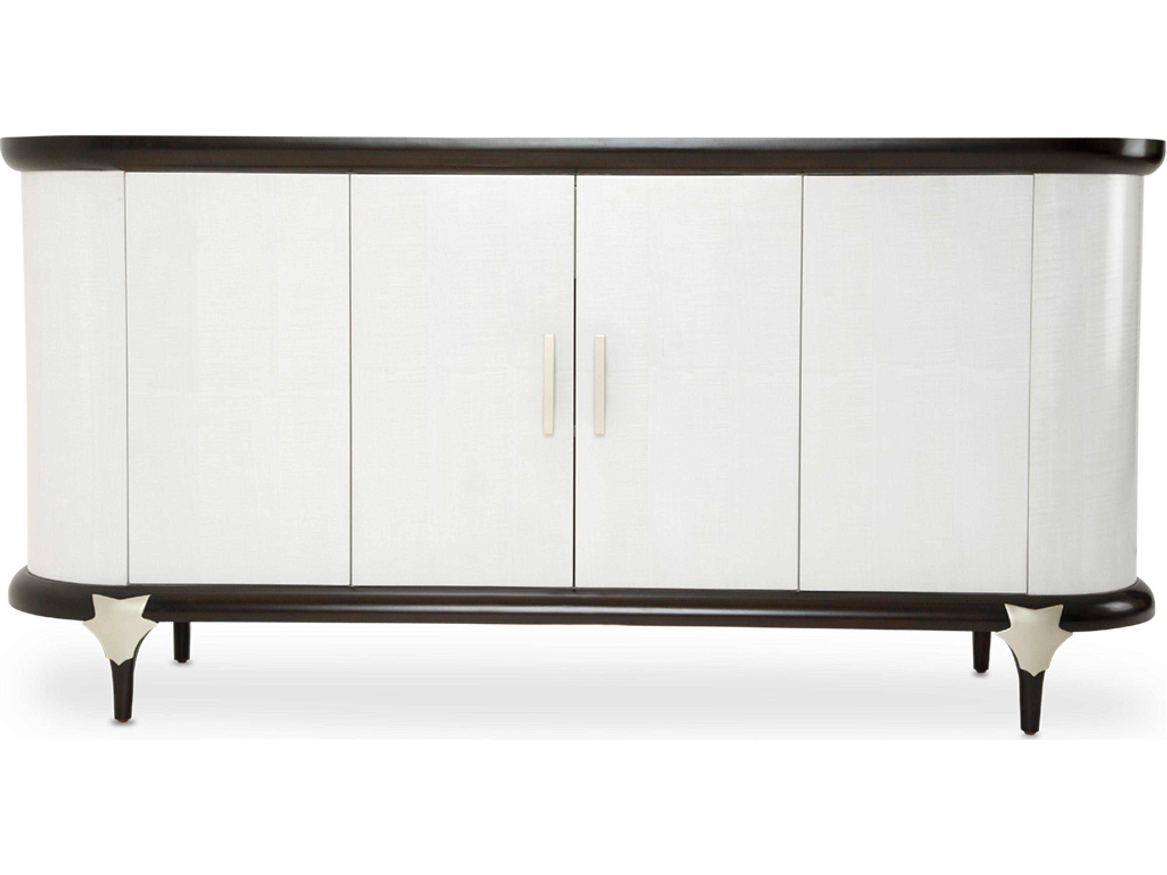 Michael Amini Paris Chic 72" Beech Wood Sideboard