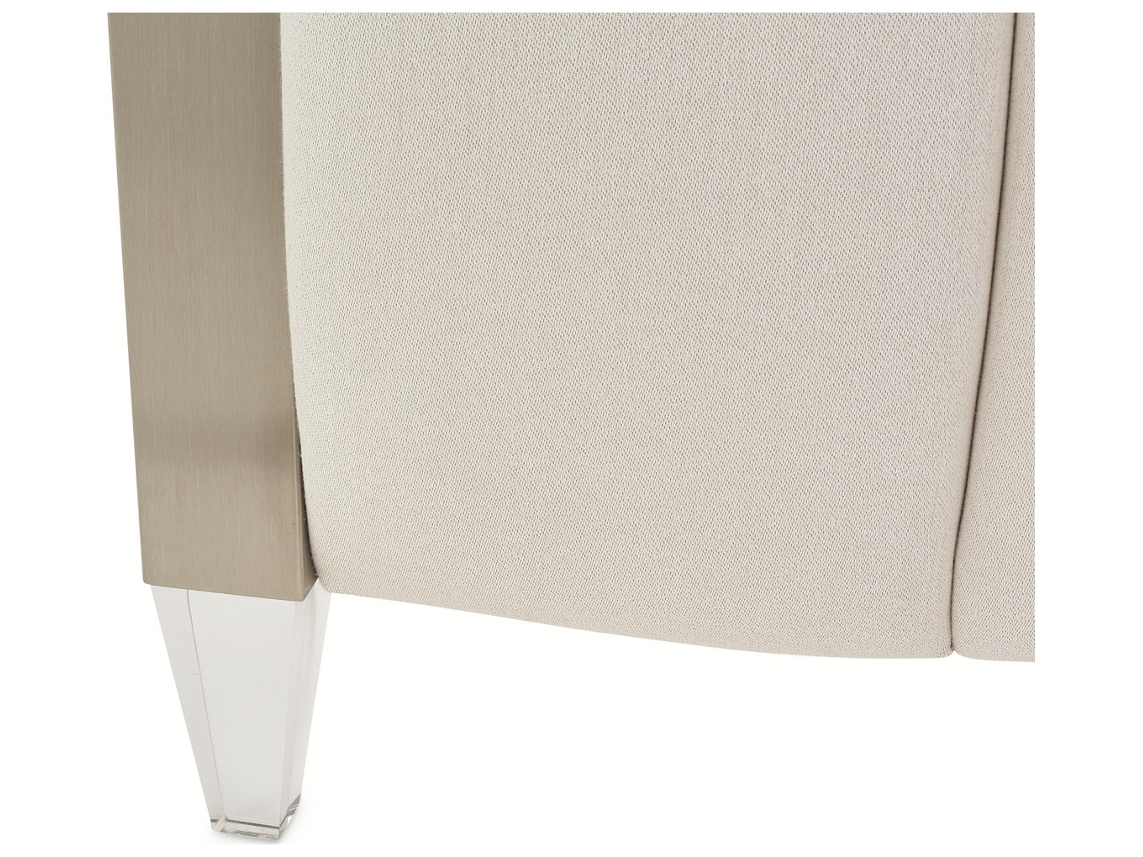 Luxecor Gilded Gray Beech Wood King Panel Bed