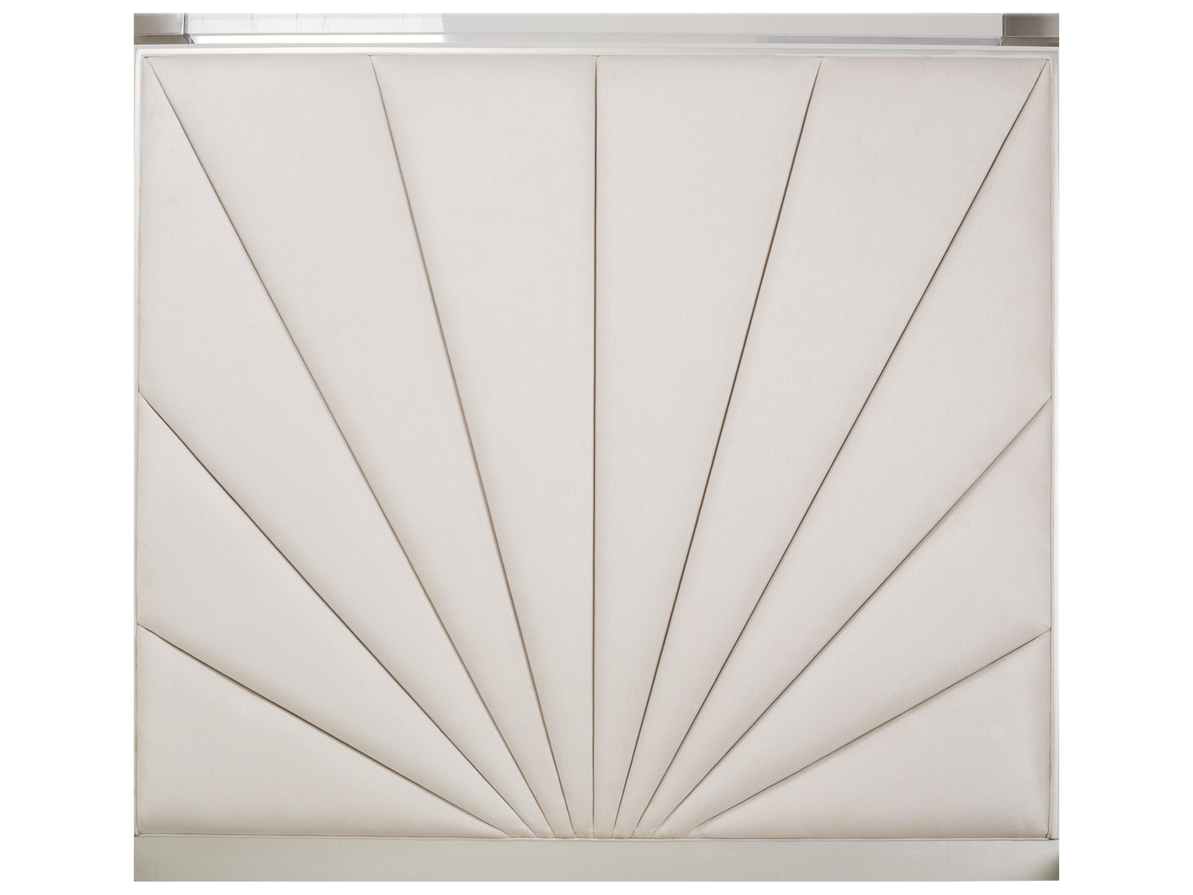 Luxecor Gilded Gray Beech Wood King Panel Bed