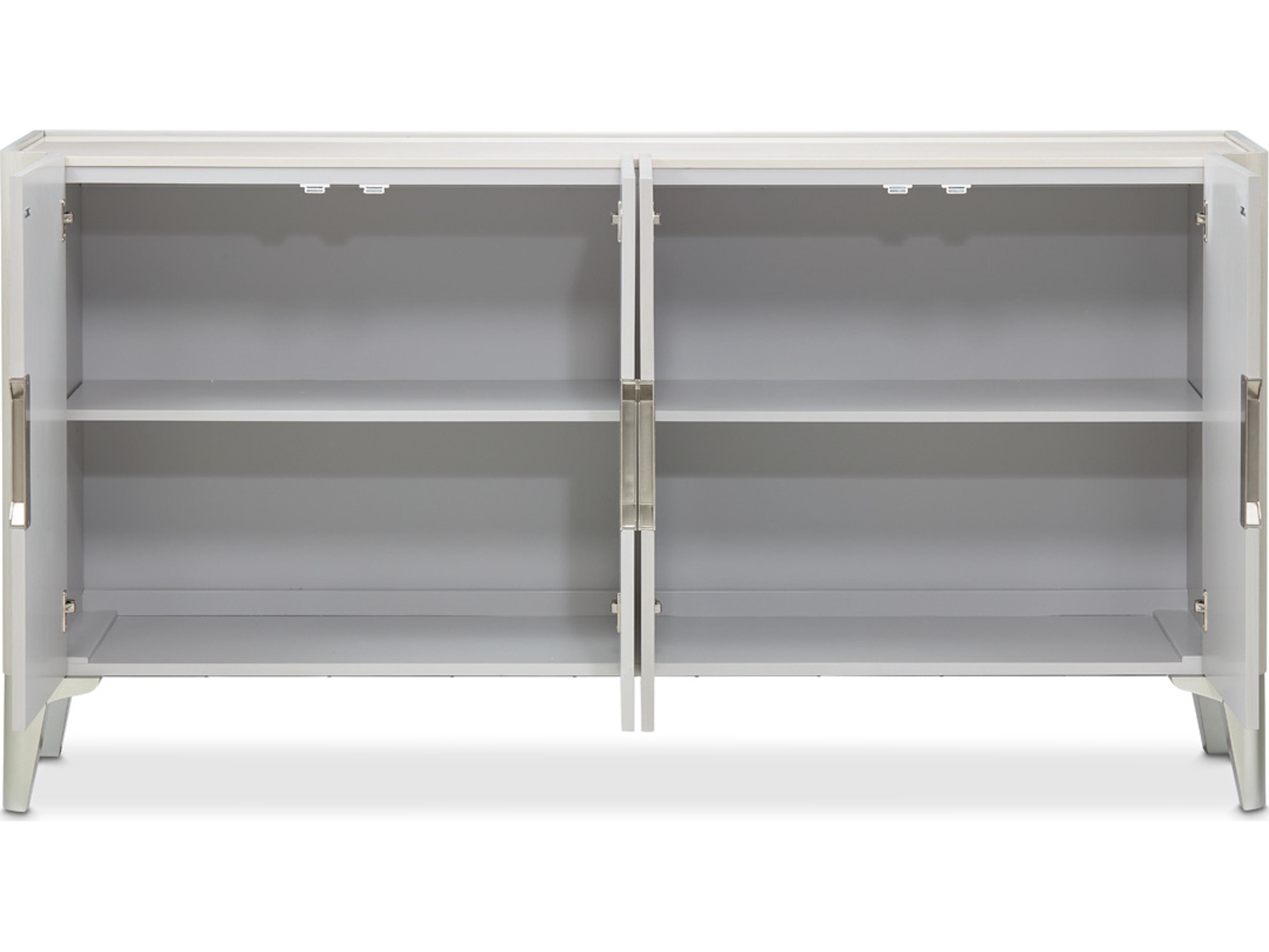 Luxecor Gilded 75" Poplar Wood Sideboard