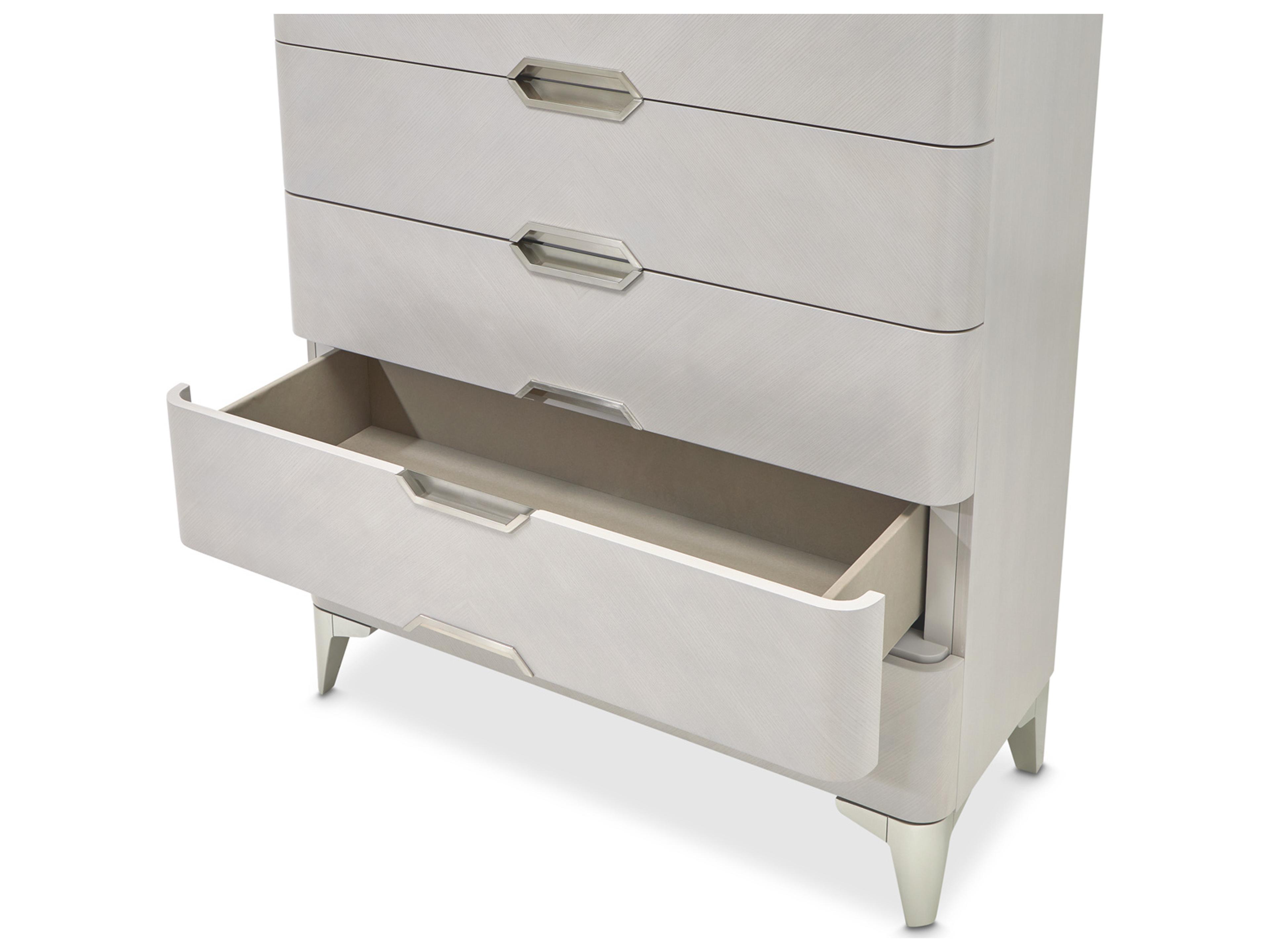 Luxecor Gilded Ash Gray Chest