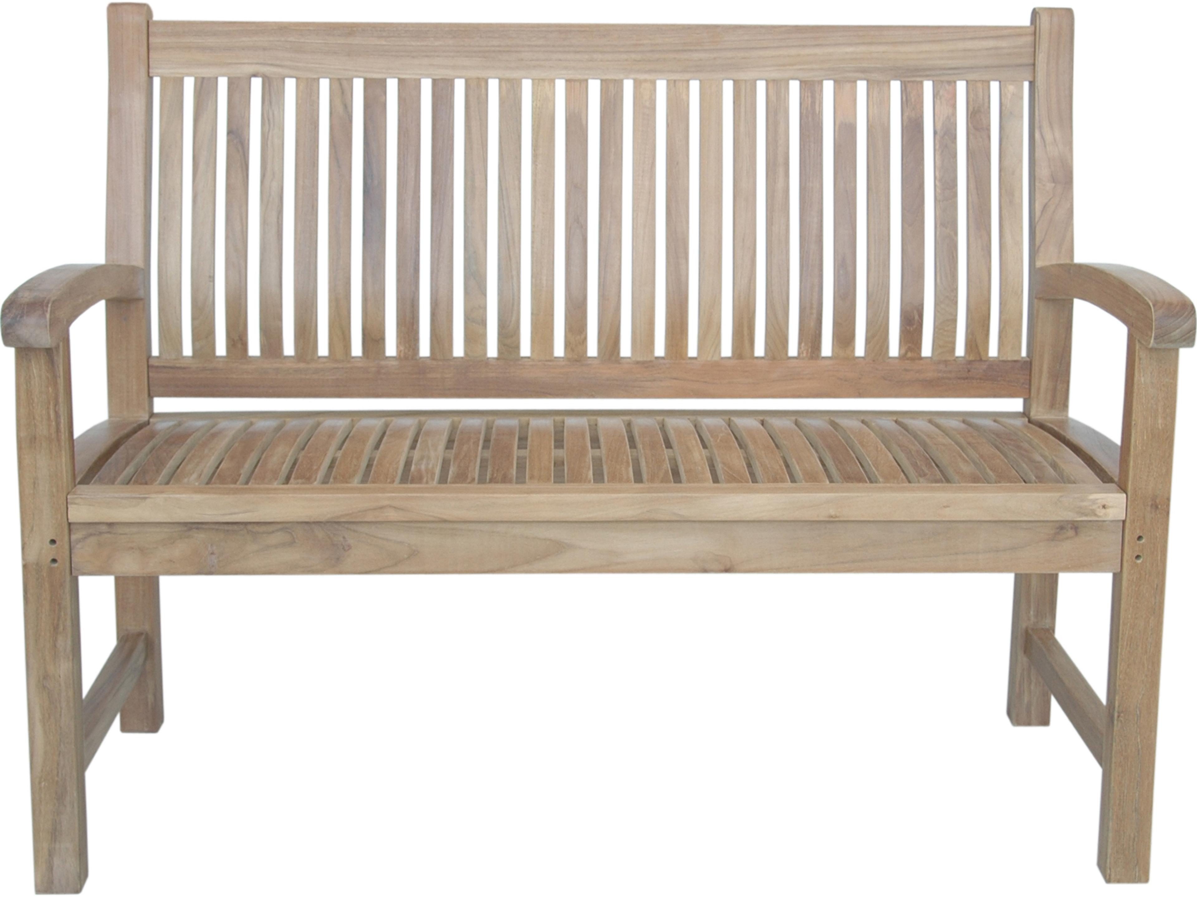 Anderson Teak Sahara 2-Seater Patio Bench
