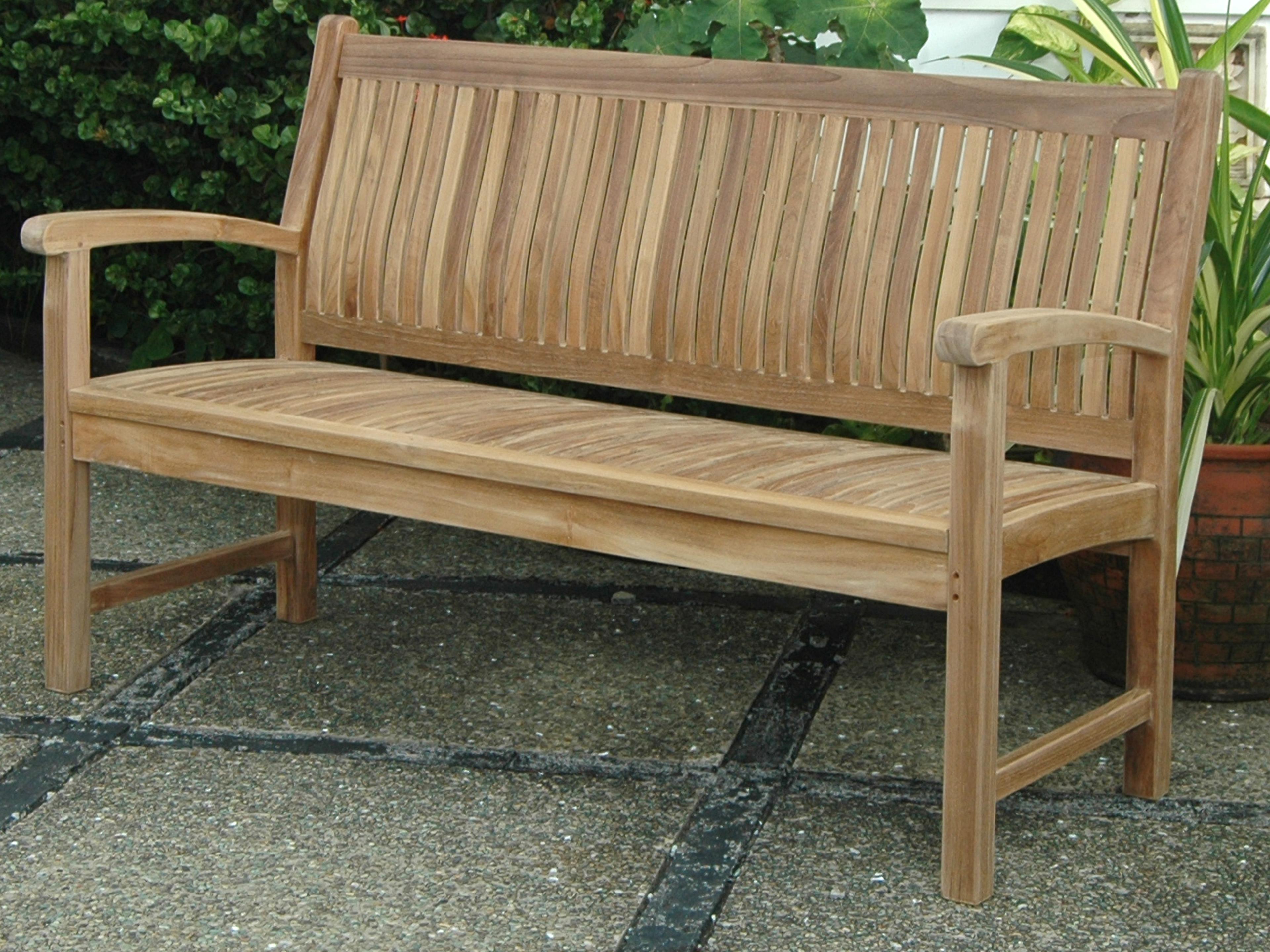 Anderson Teak Sahara 3-Seater Outdoor Bench