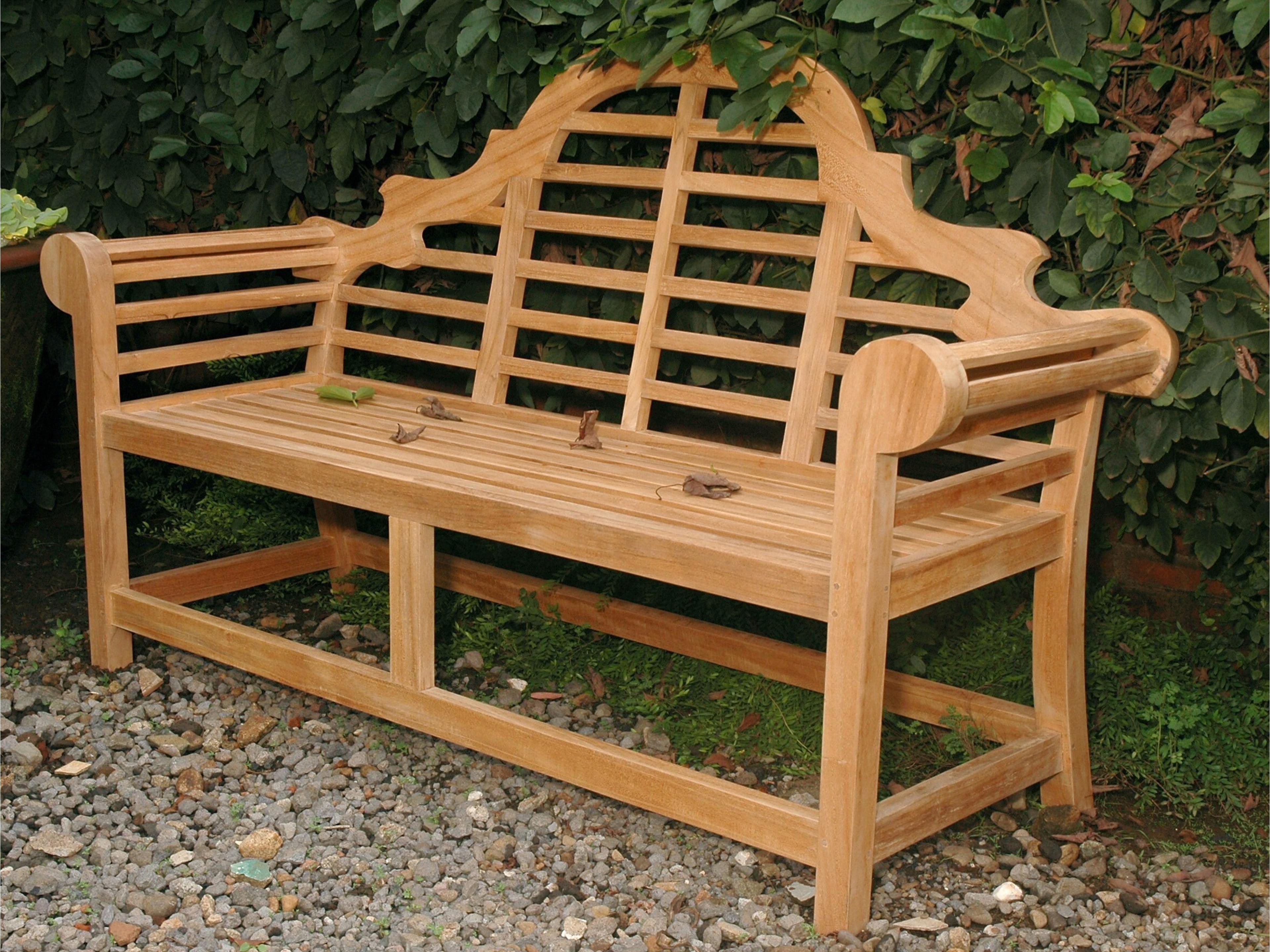 Anderson Teak Marlborough 3-Seater Outdoor Bench