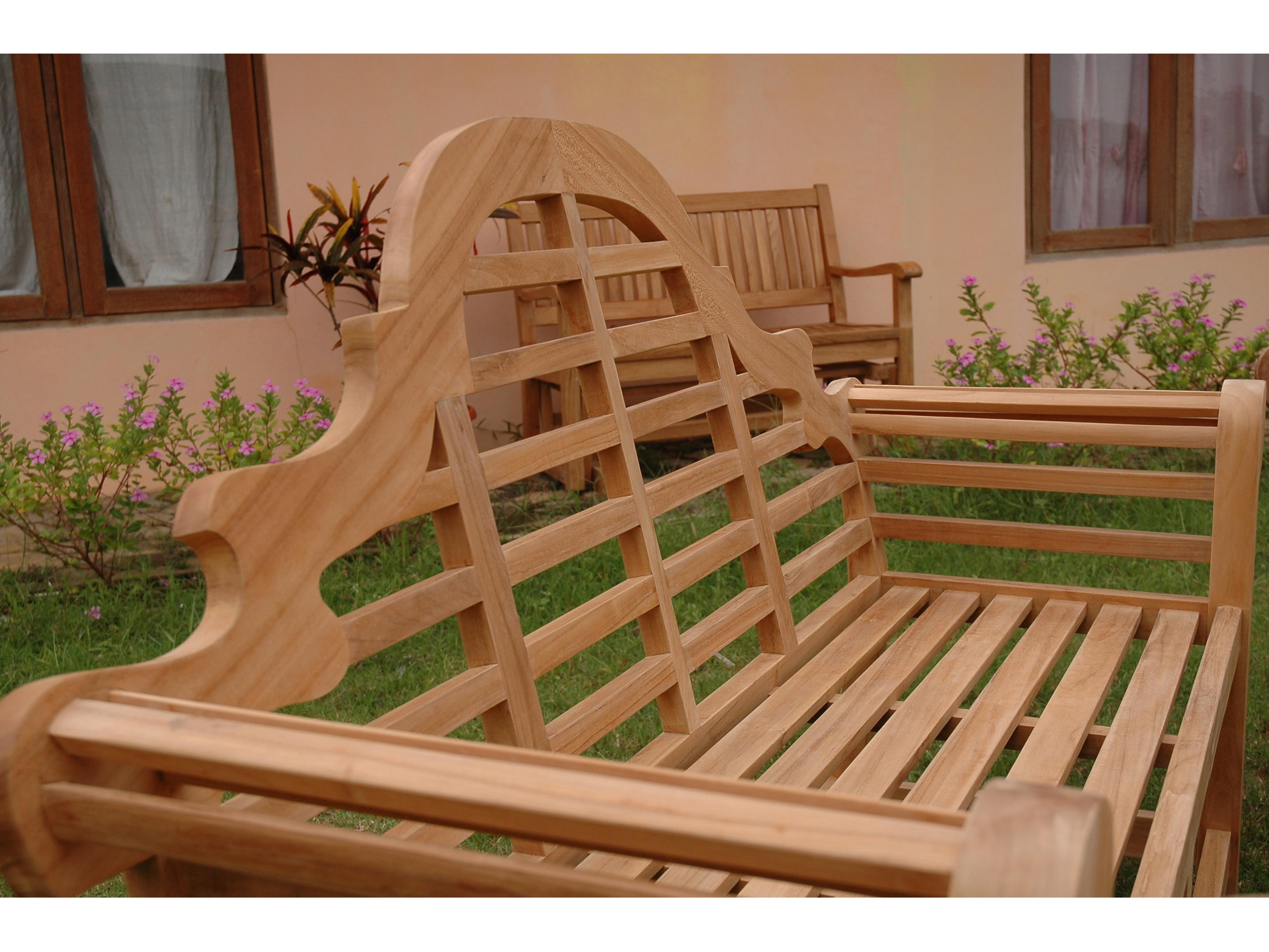 Anderson Teak Marlborough 3-Seater Outdoor Bench