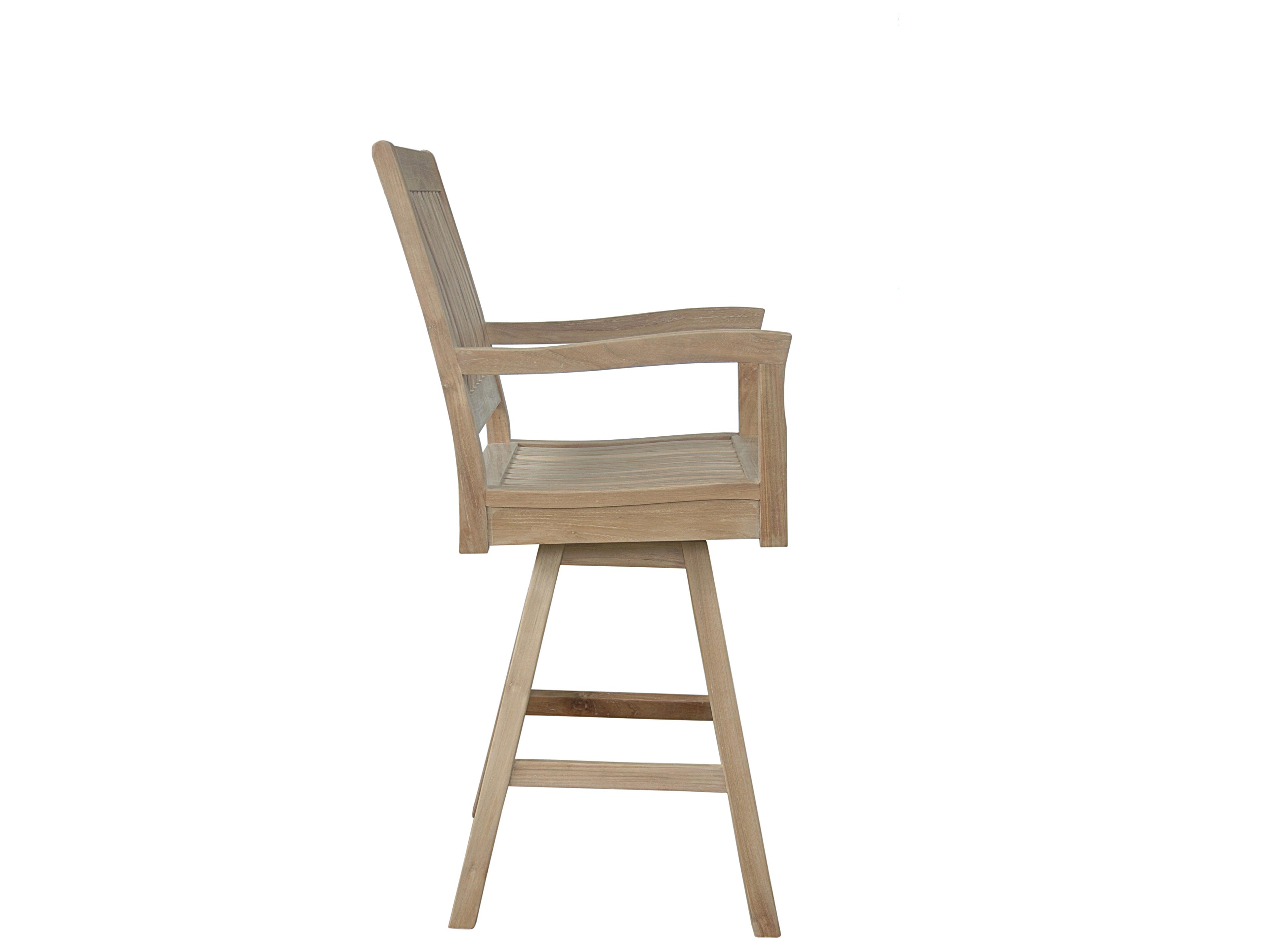 Anderson Teak Rialto Swivel Bar Armchair