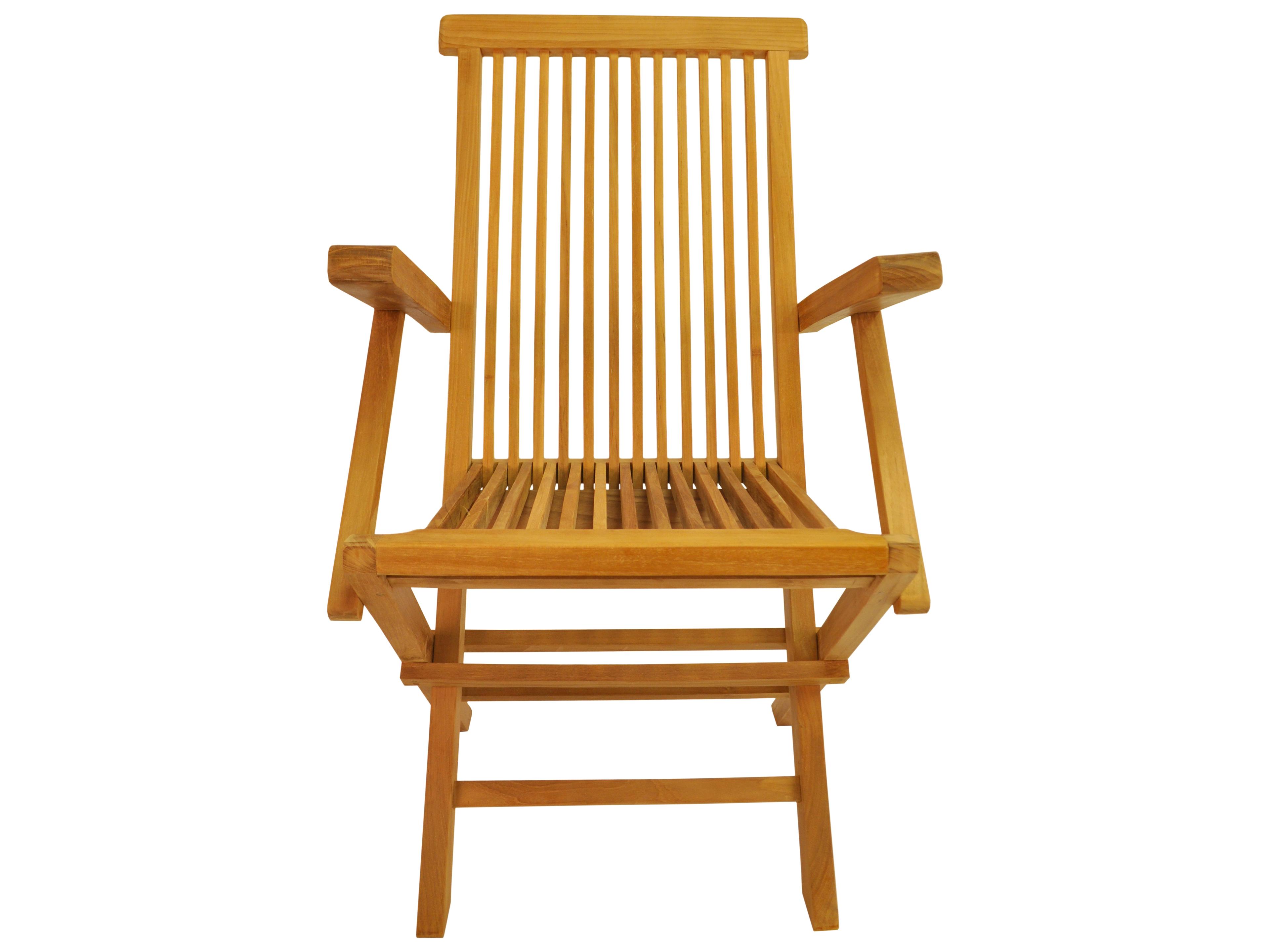 Anderson Teak Classic Folding Armchair Set of 2