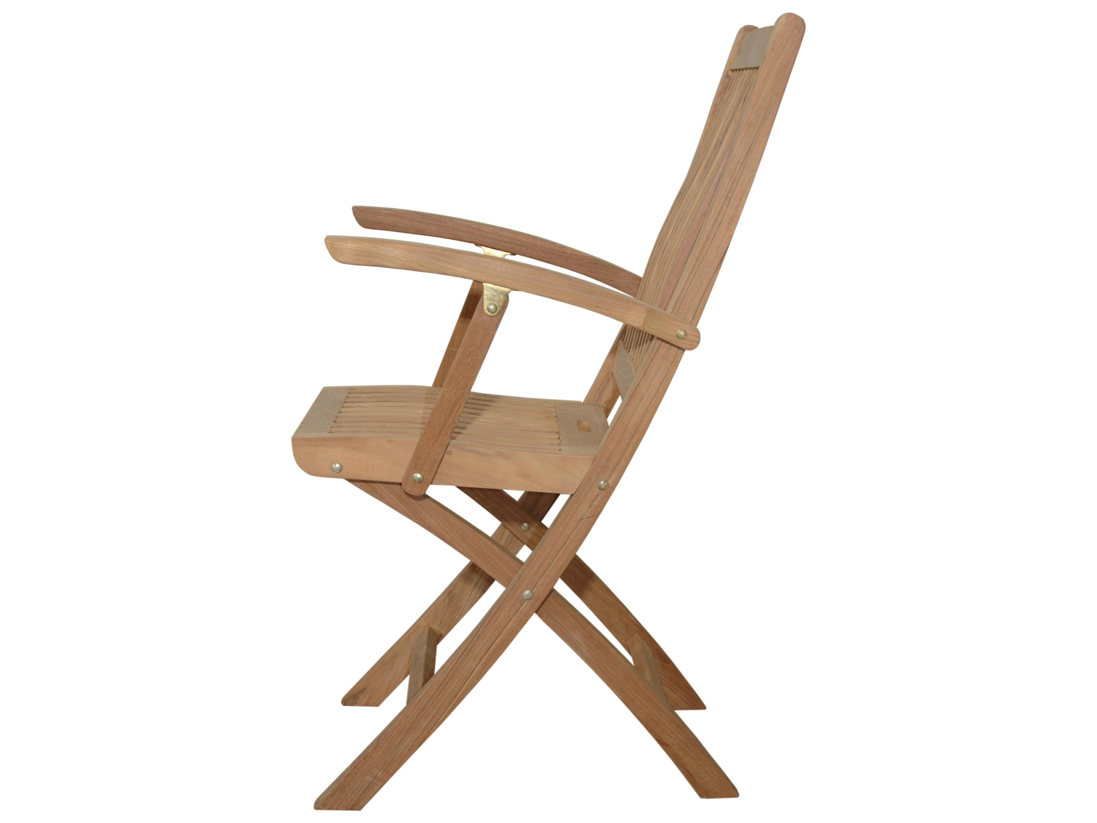 Anderson Teak Tropico Folding Armchair Set of 2
