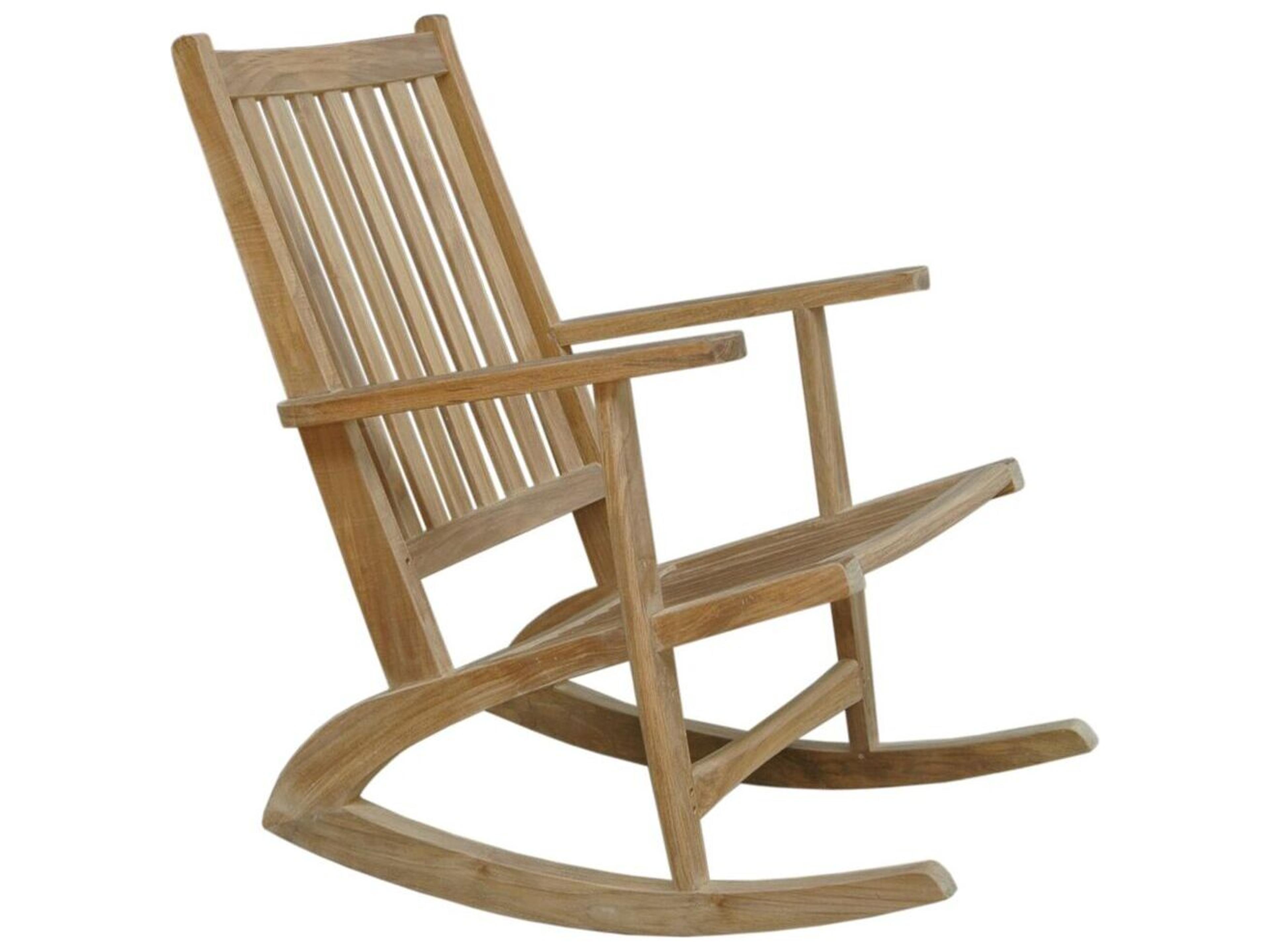 Anderson Teak Modern Rocking Armchair