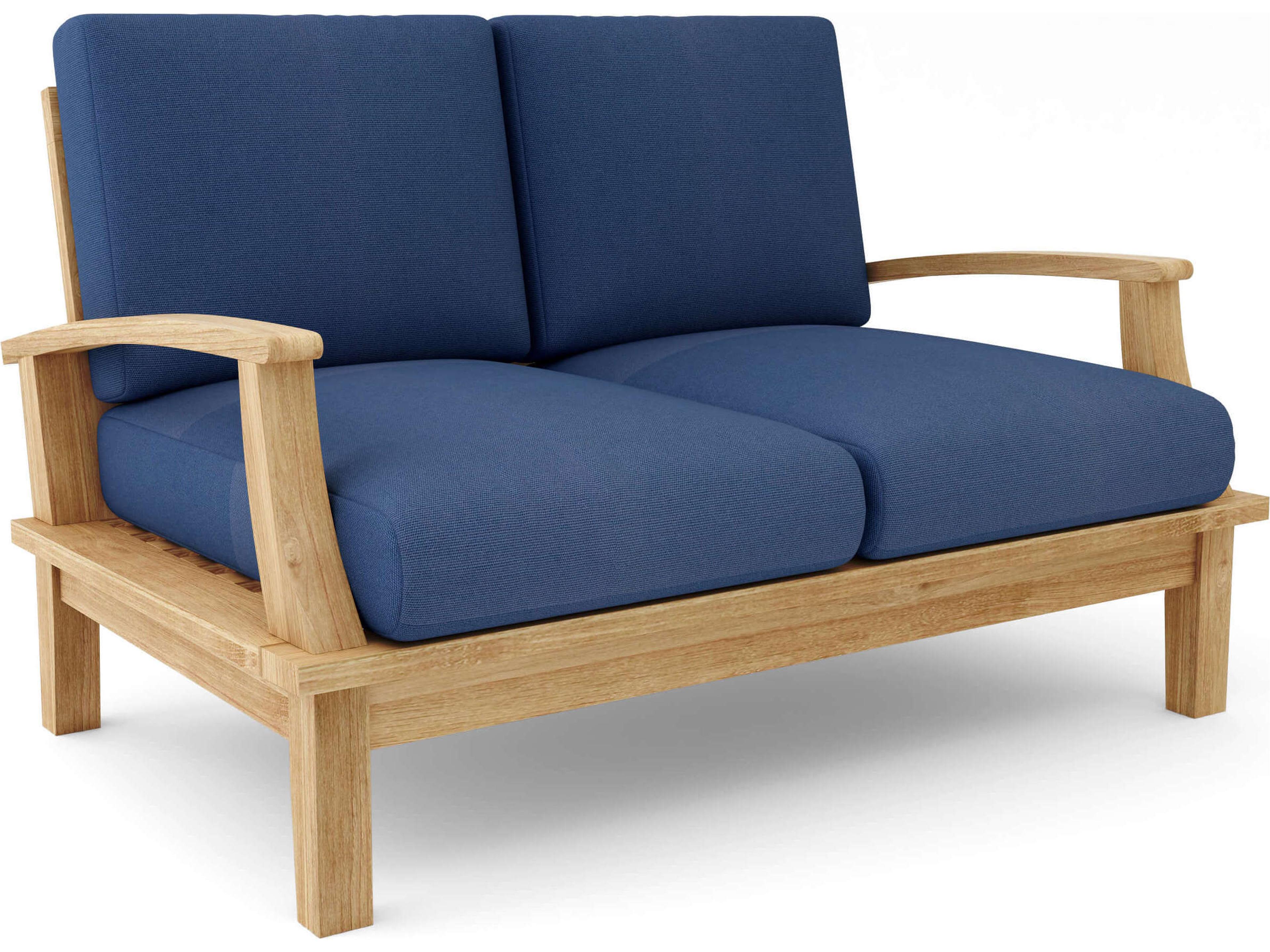 Anderson Teak Brianna Deep Seating Cushion Outdoor Patio Loveseat