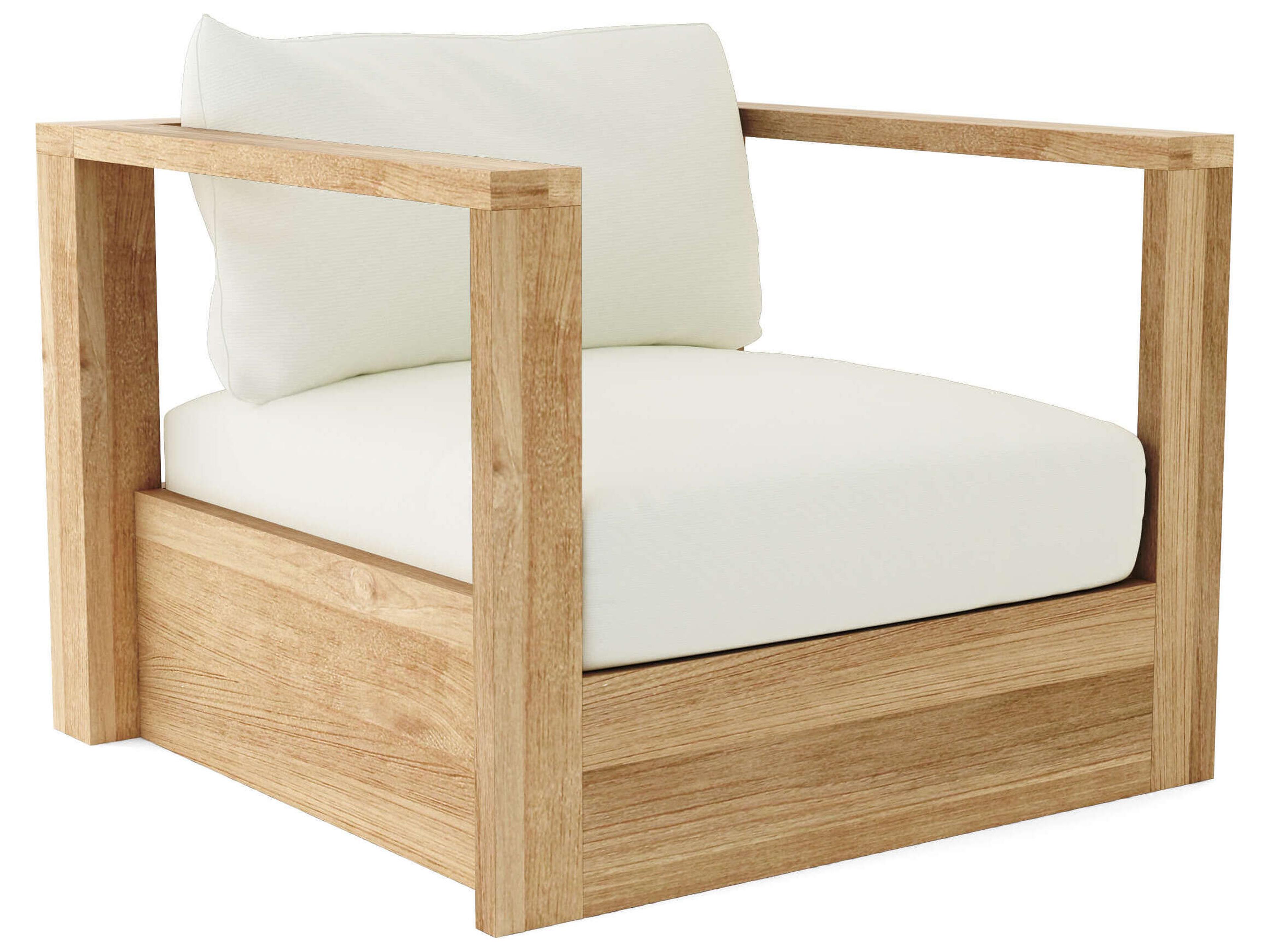 Anderson Teak Copacabana Deep Seating Outdoor Patio Lounge Chair