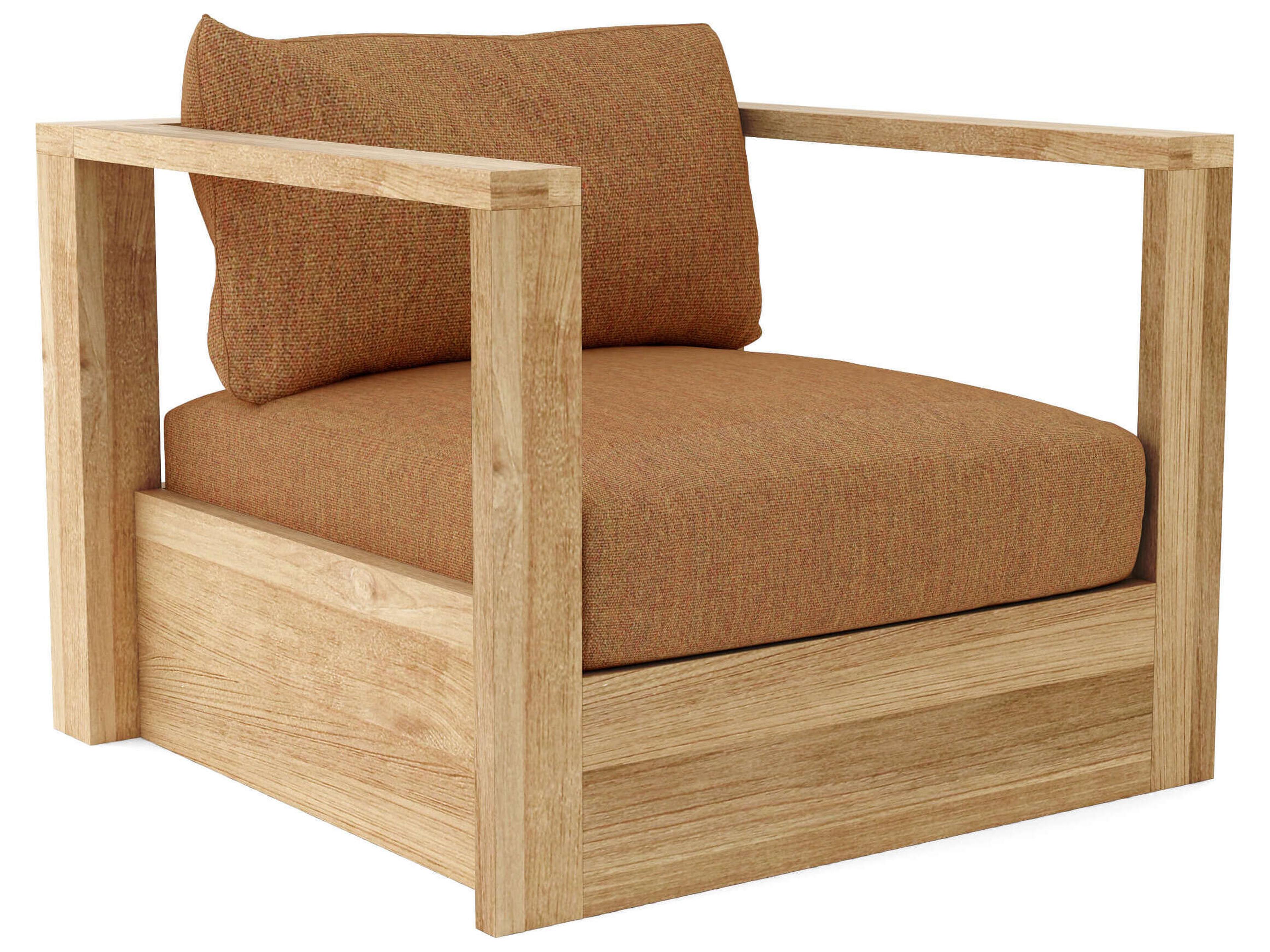 Anderson Teak Copacabana Deep Seating Outdoor Patio Lounge Chair