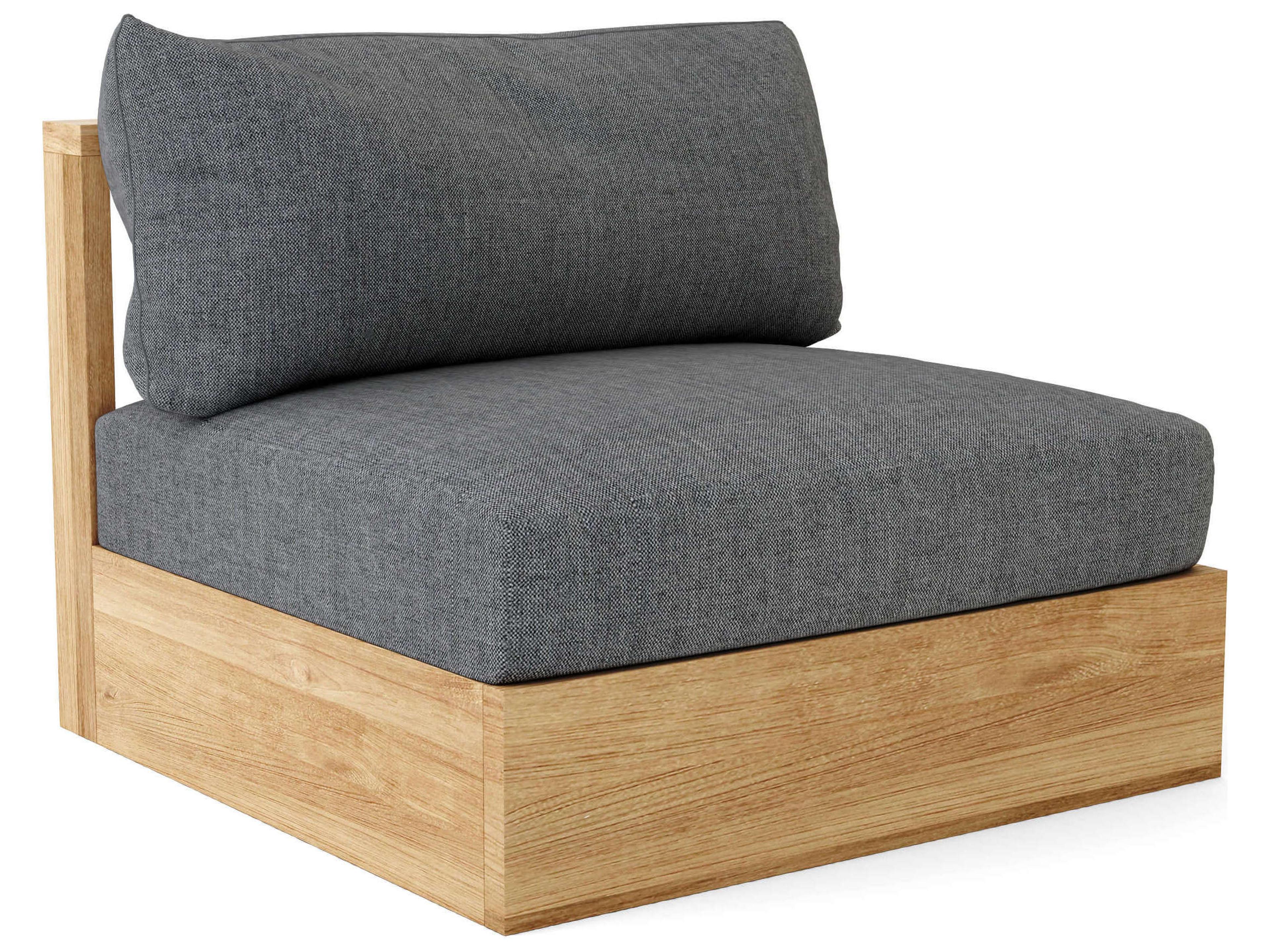 Anderson Teak Copacabana Deep Seating Modular Patio Lounge Chair