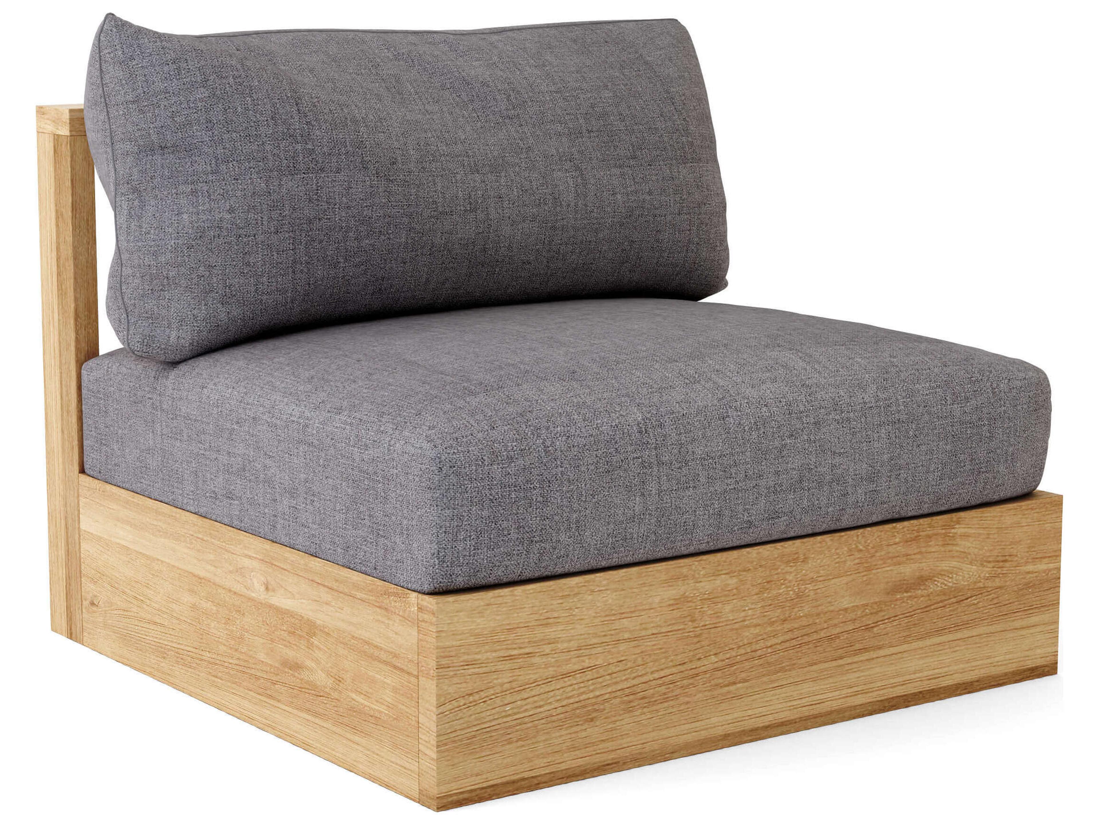 Anderson Teak Copacabana Deep Seating Modular Patio Lounge Chair