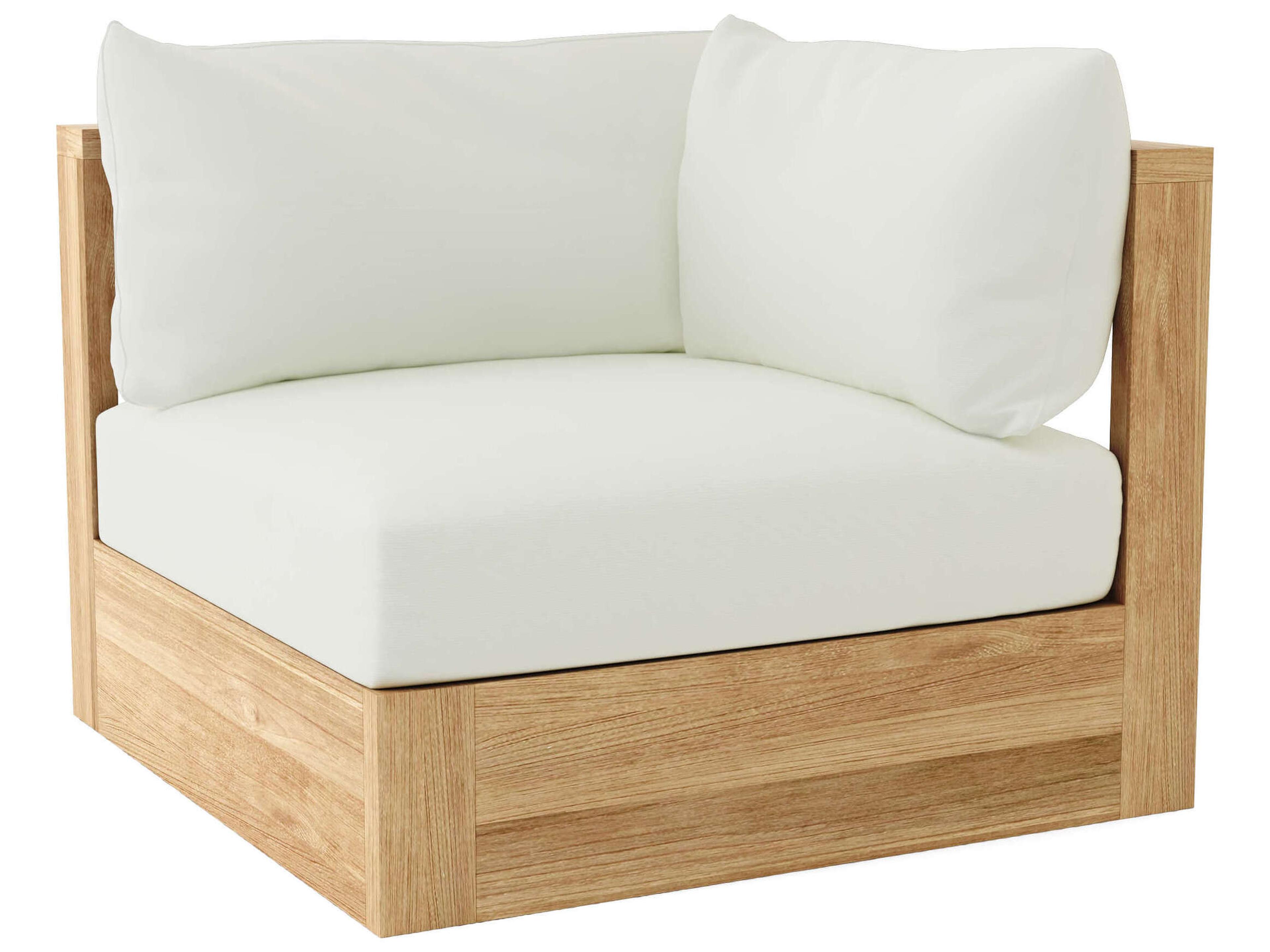 Anderson Teak Copacabana Deep Seating Corner Outdoor Lounge Chair