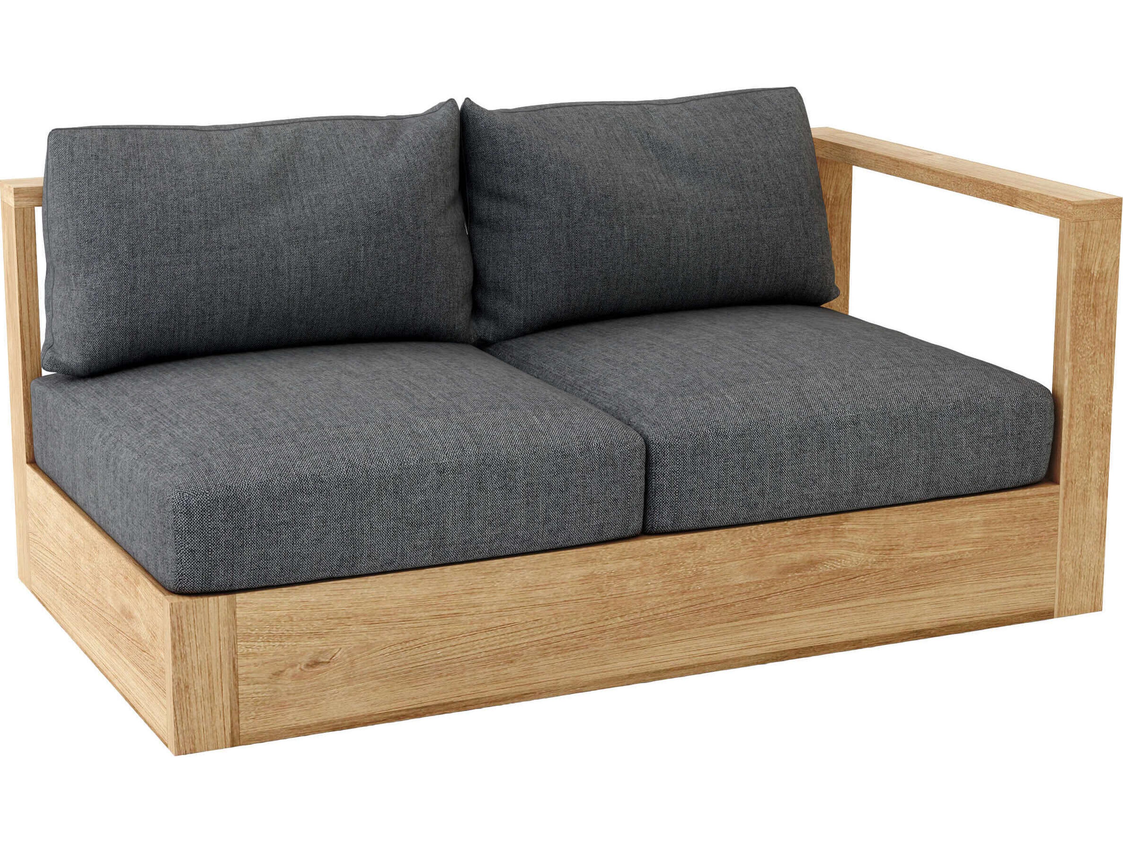 Anderson Teak Copacabana Deep Seating Modular Left Outdoor Loveseat