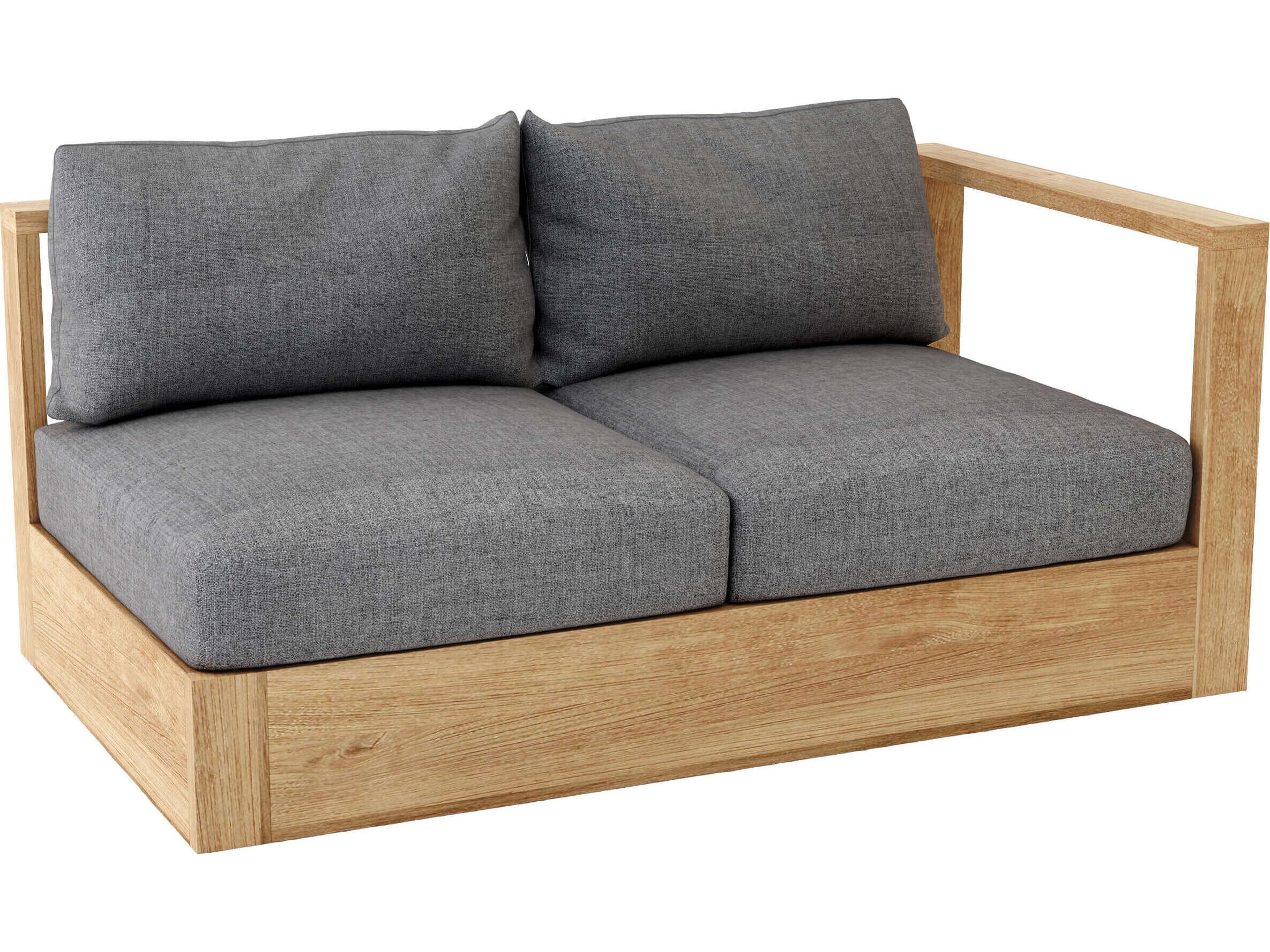 Anderson Teak Copacabana Deep Seating Modular Left Outdoor Loveseat