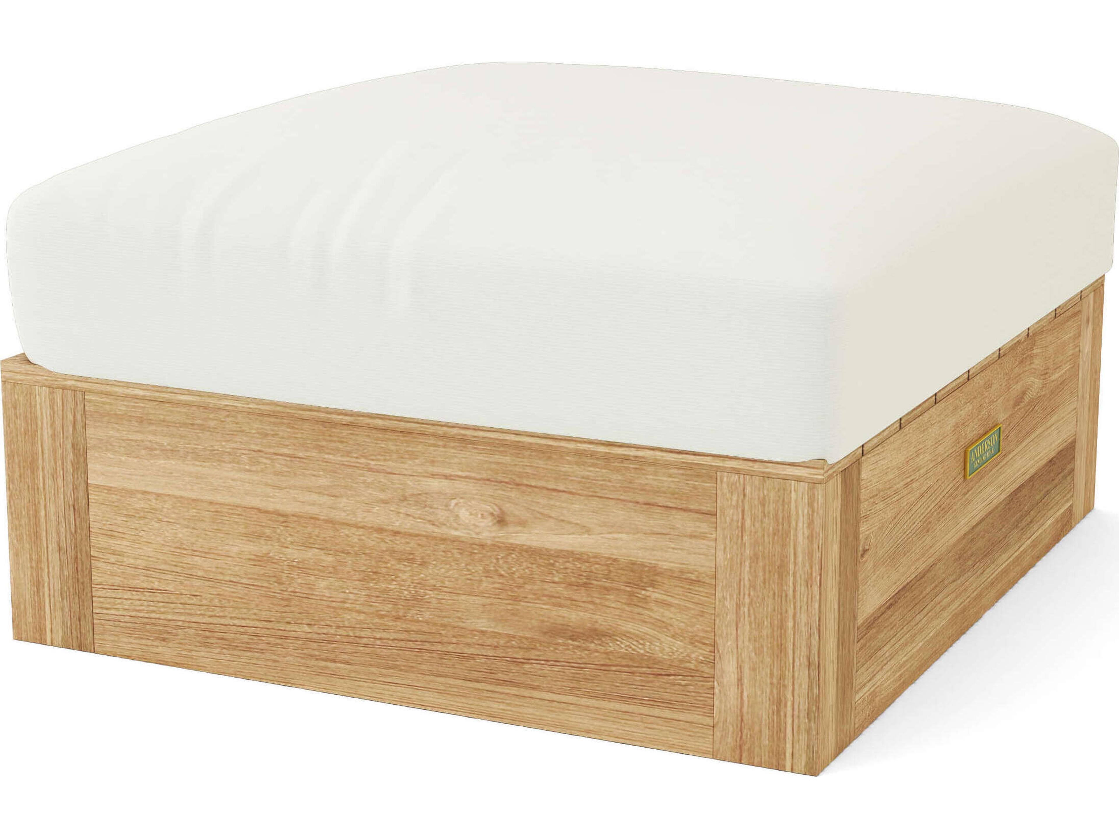 Anderson Teak Copacabana Outdoor Patio Ottoman