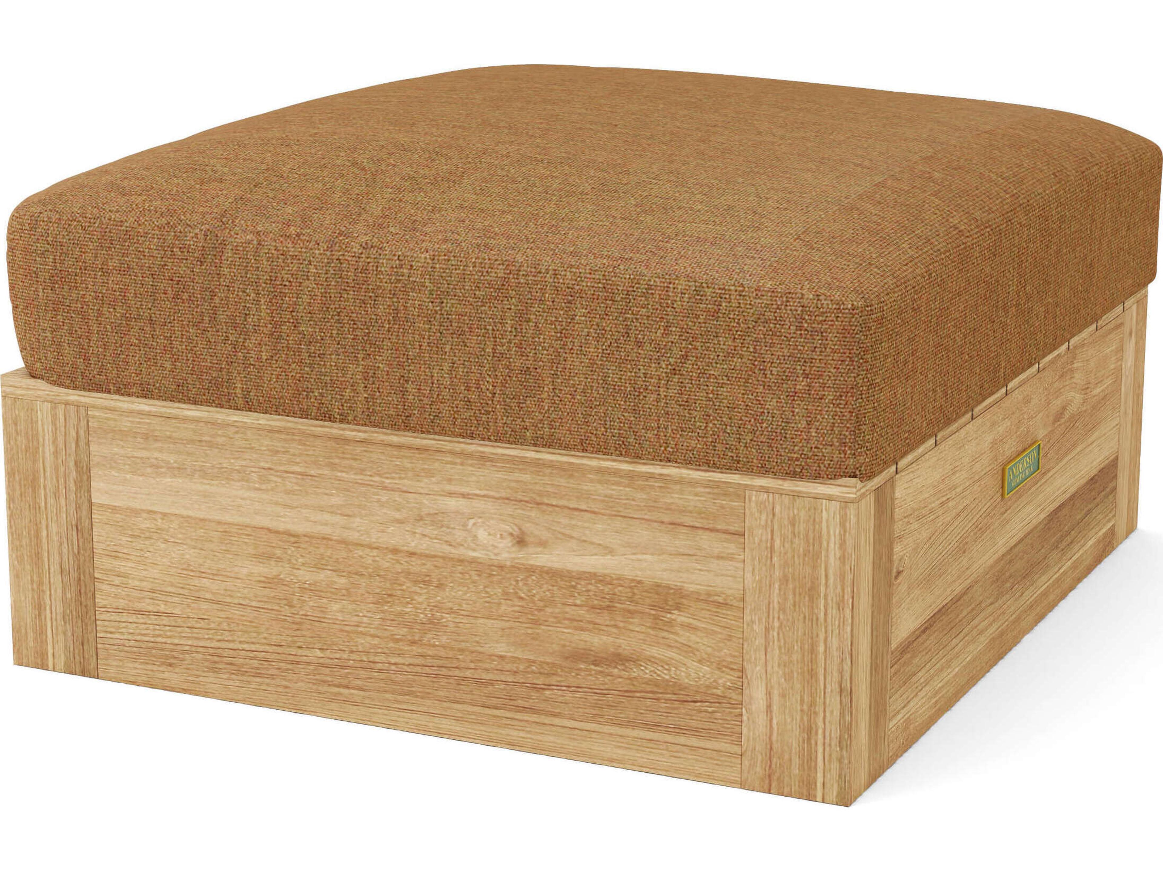 Anderson Teak Copacabana Outdoor Patio Ottoman