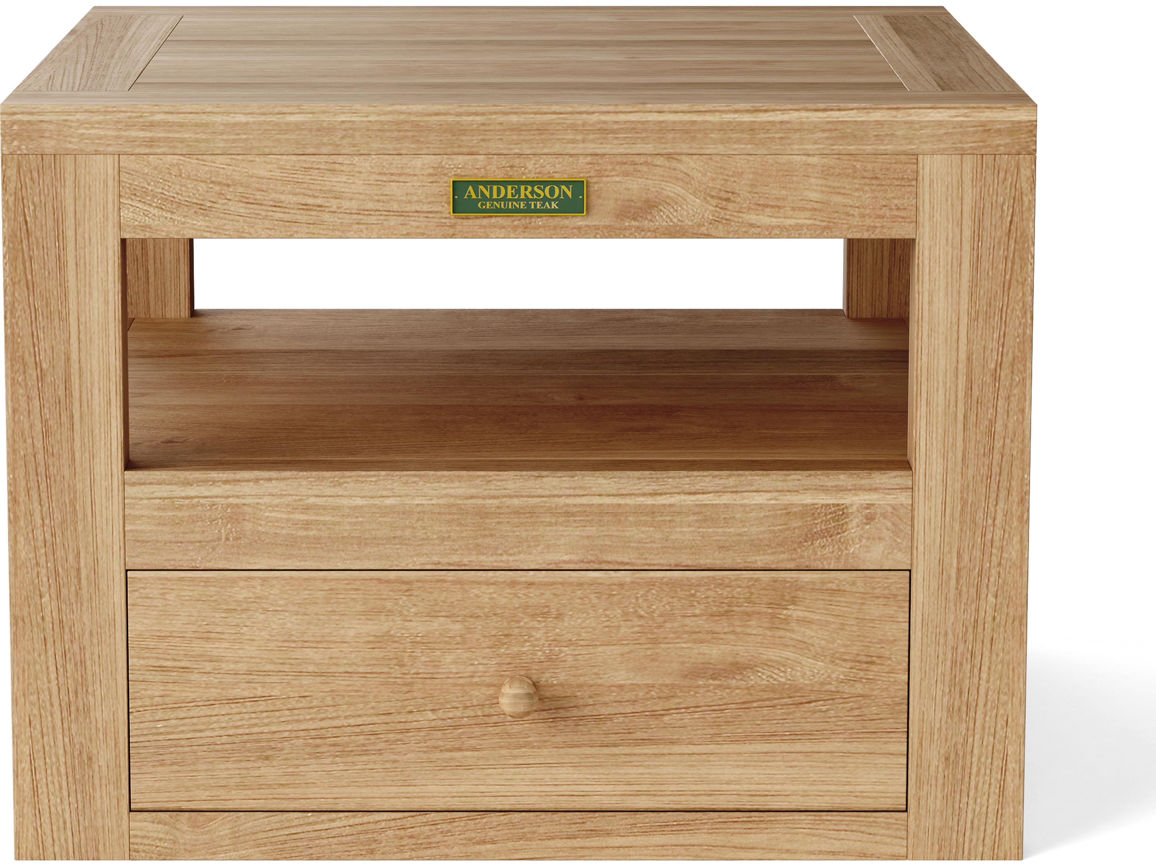 Anderson Teak Copacabana Square Patio End Table