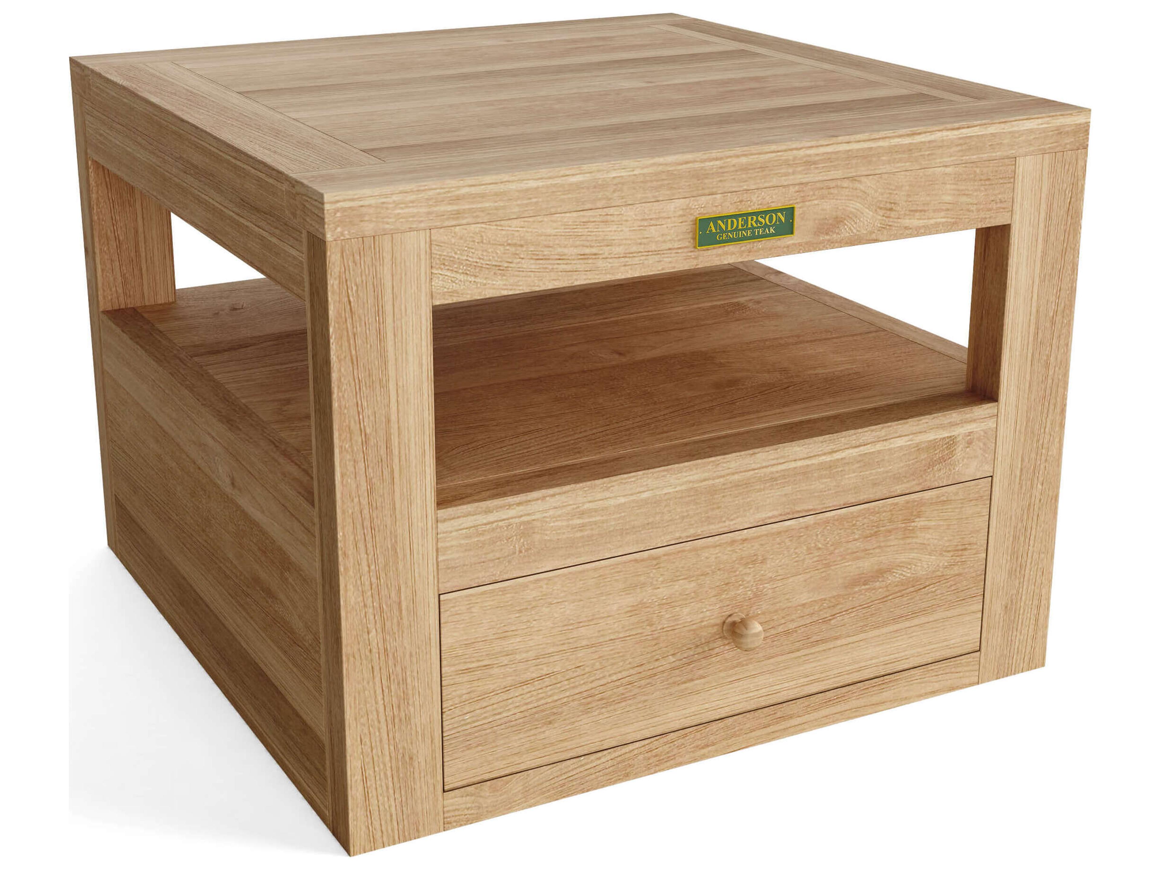 Anderson Teak Copacabana Square Patio End Table