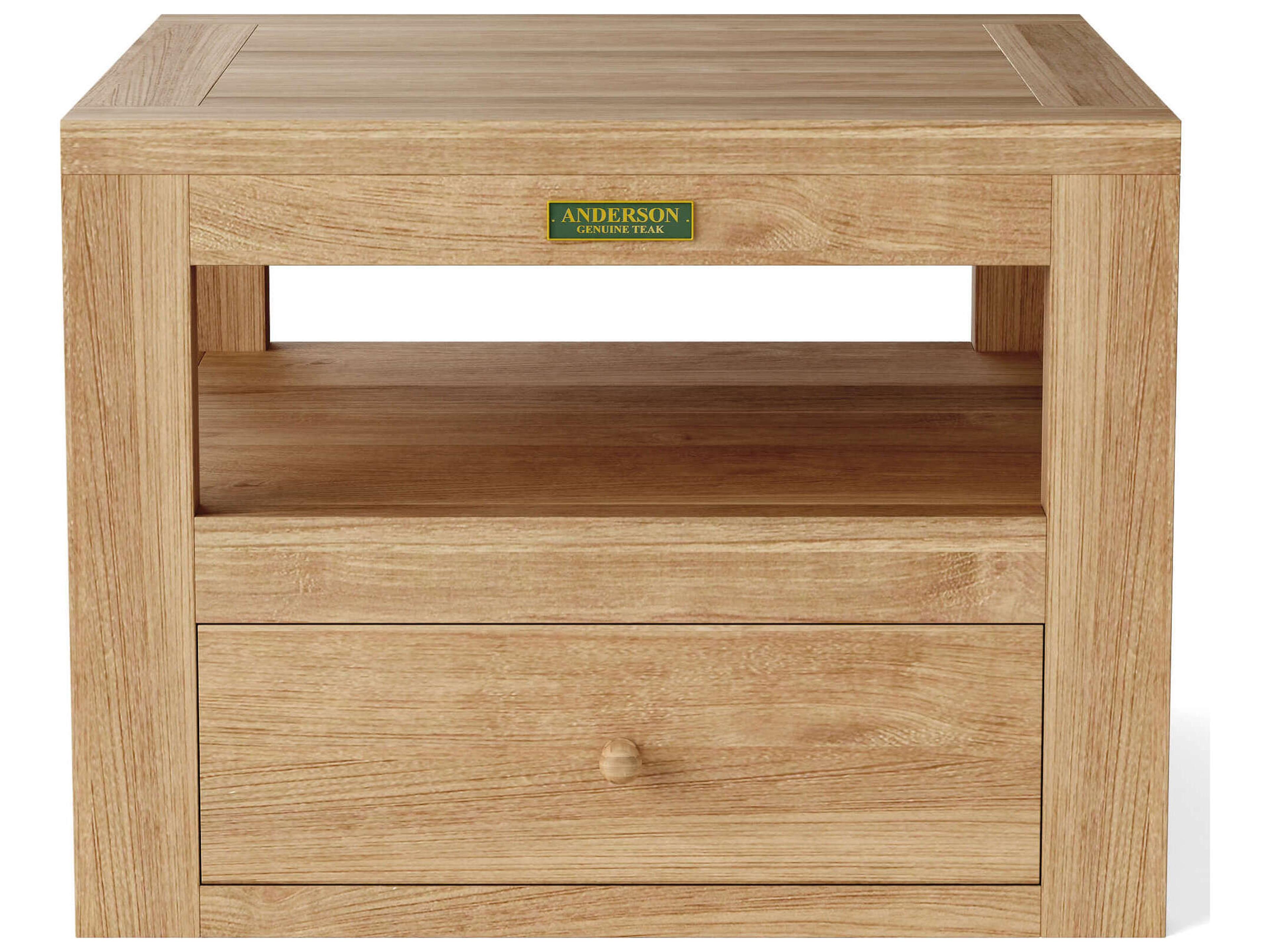 Anderson Teak Copacabana Square Patio End Table