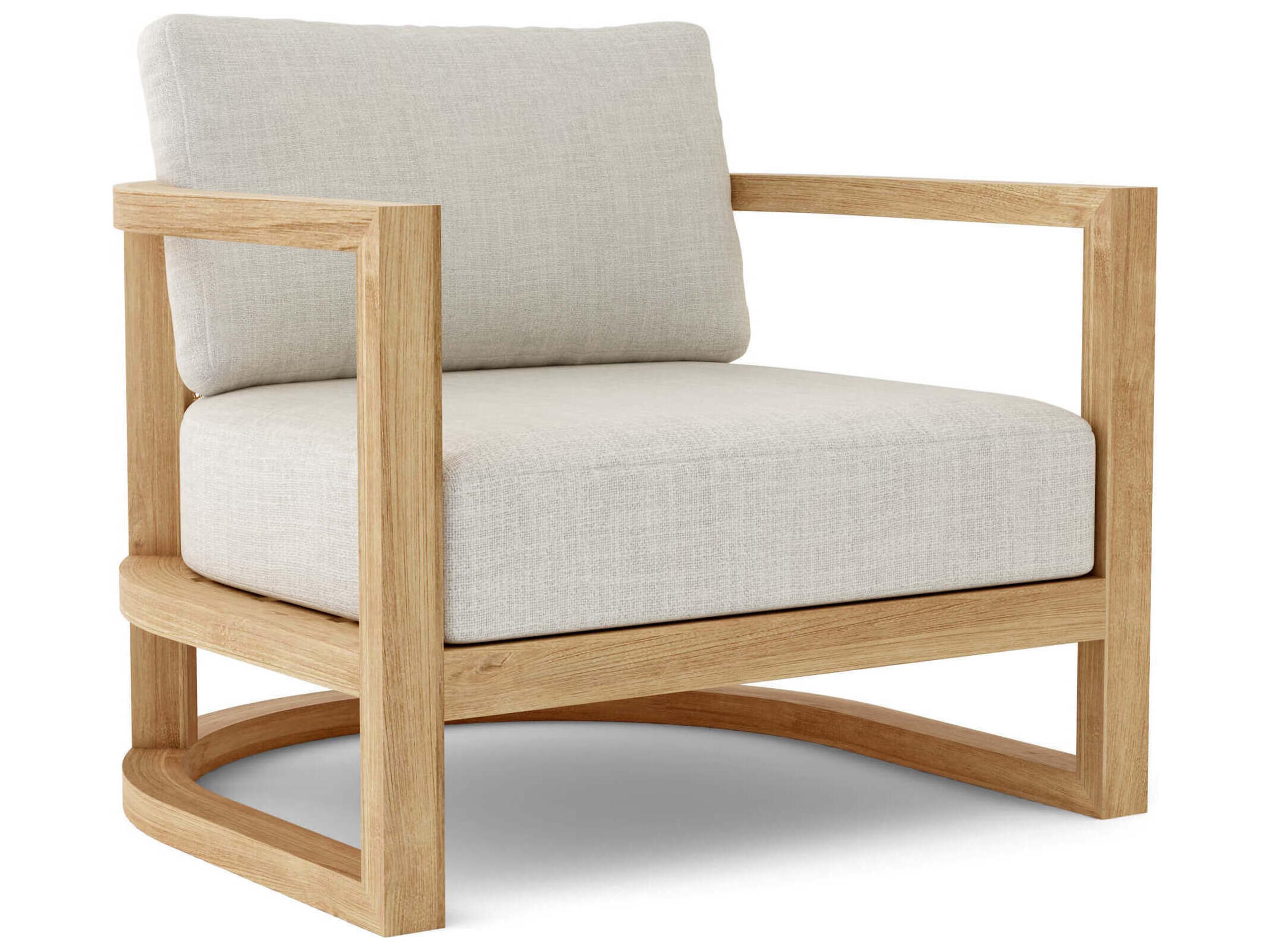 Junus Natural Outdoor Patio Lounge Chair
