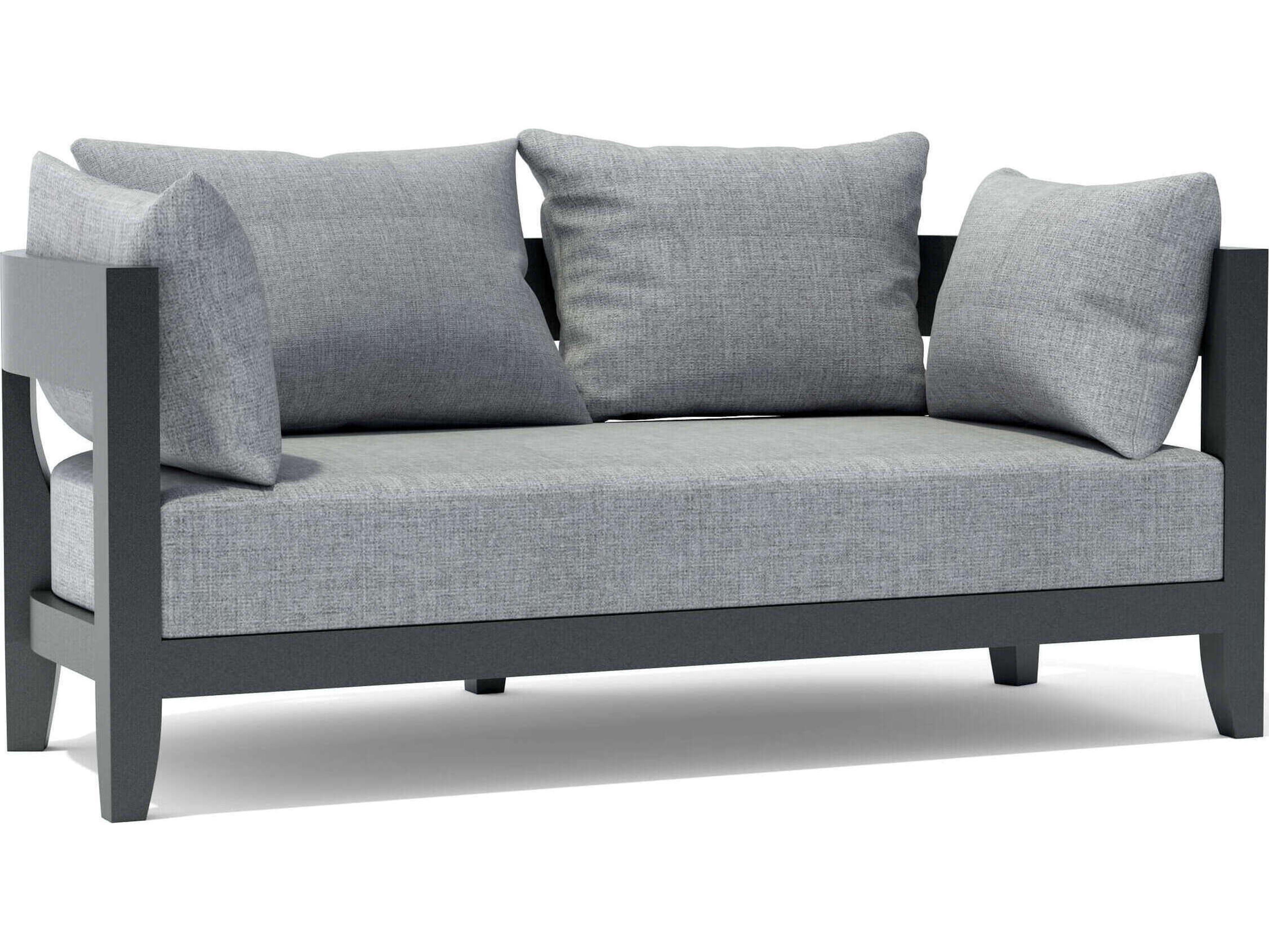 Coronado Aluminum Deep Seating Outdoor Loveseat