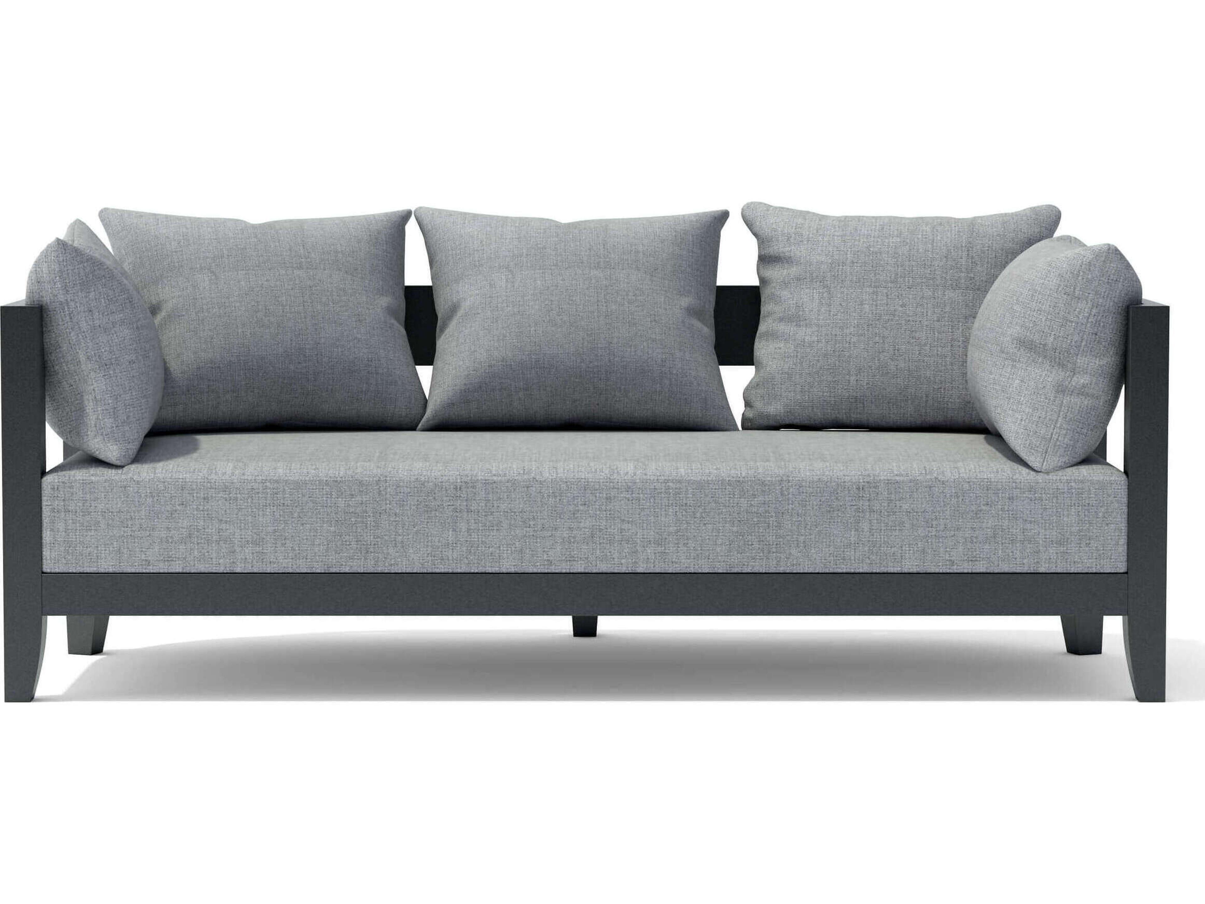 Anderson Teak Coronado Aluminum Deep Seating Outdoor Sofa