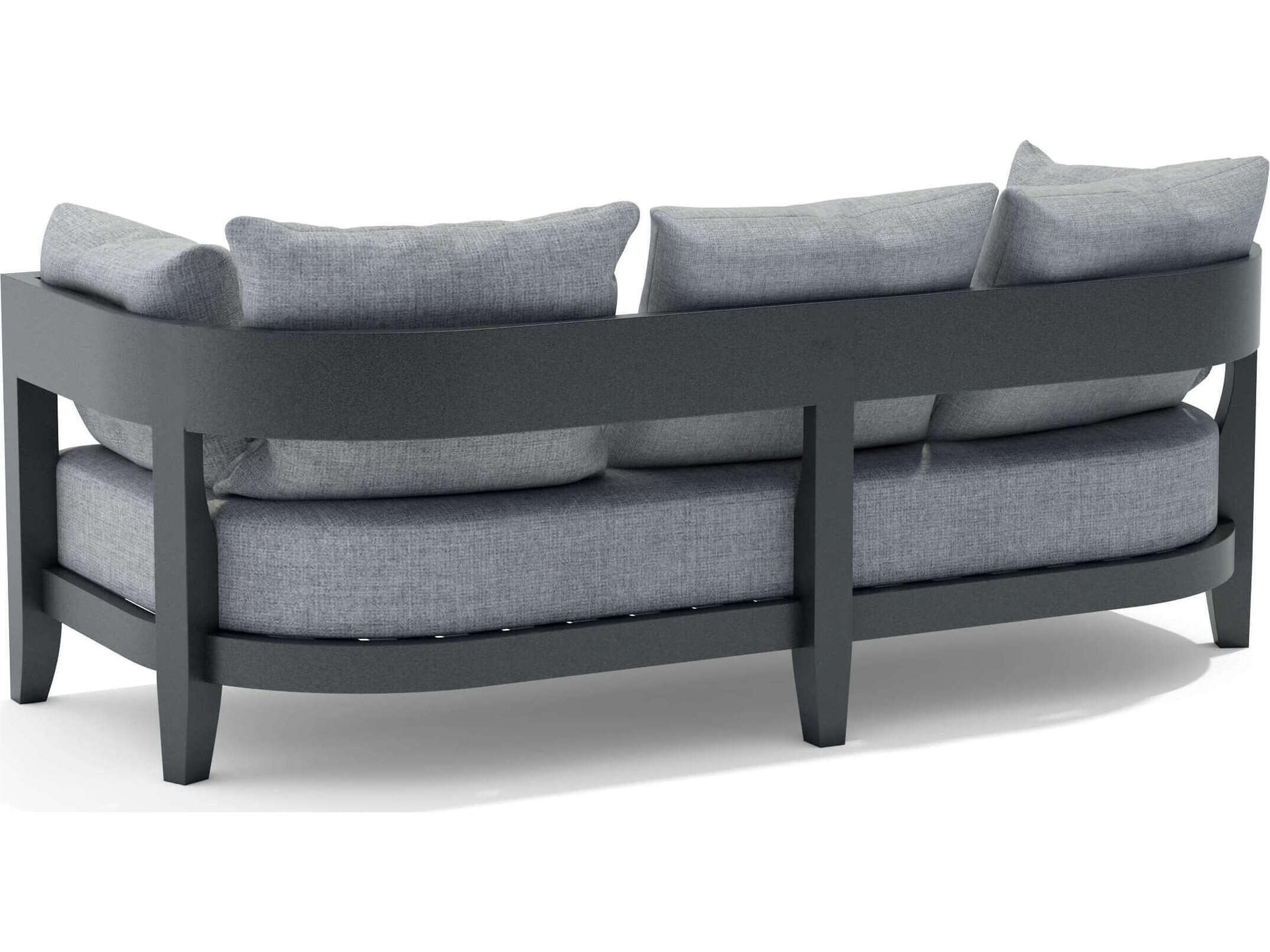 Anderson Teak Coronado Aluminum Deep Seating Outdoor Sofa