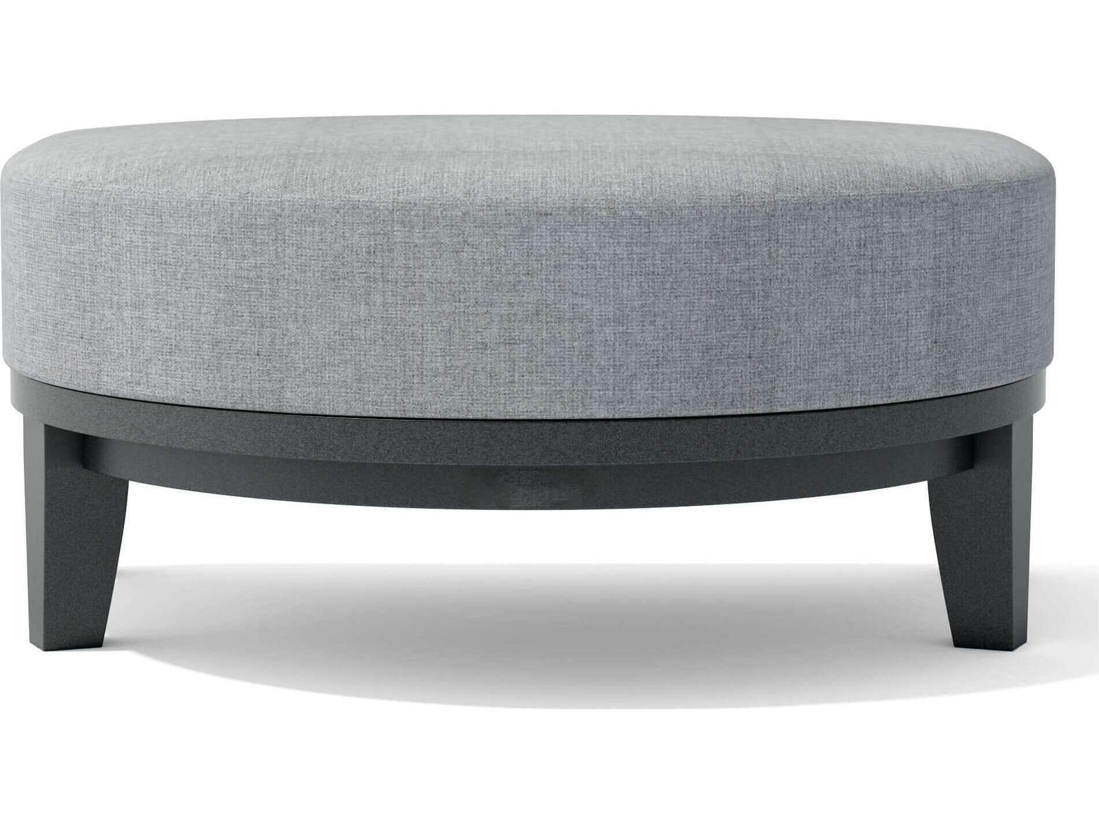 Anderson Teak Coronado Aluminum Deep Seating Outdoor Patio Ottoman