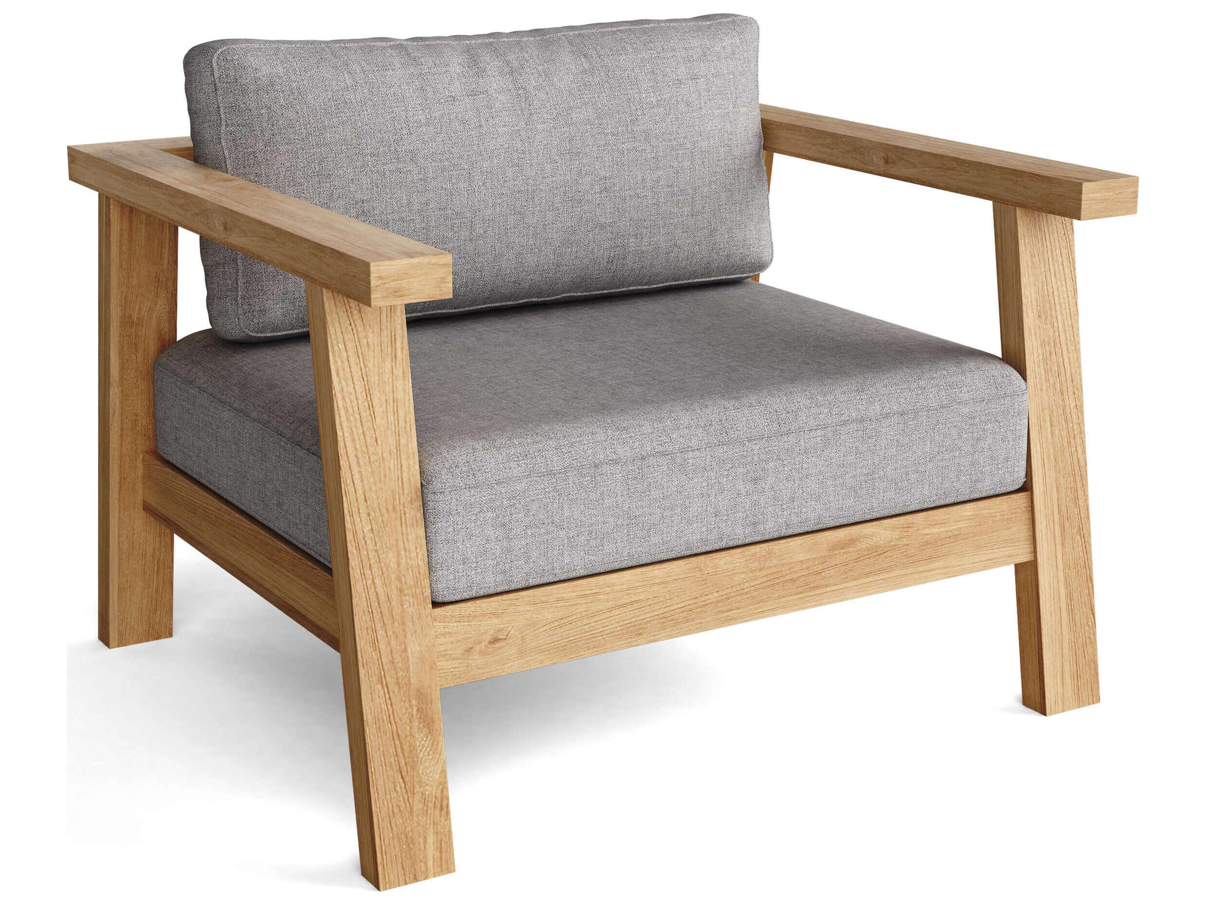 Palermo Deep Seating Teak Patio Lounge Chair