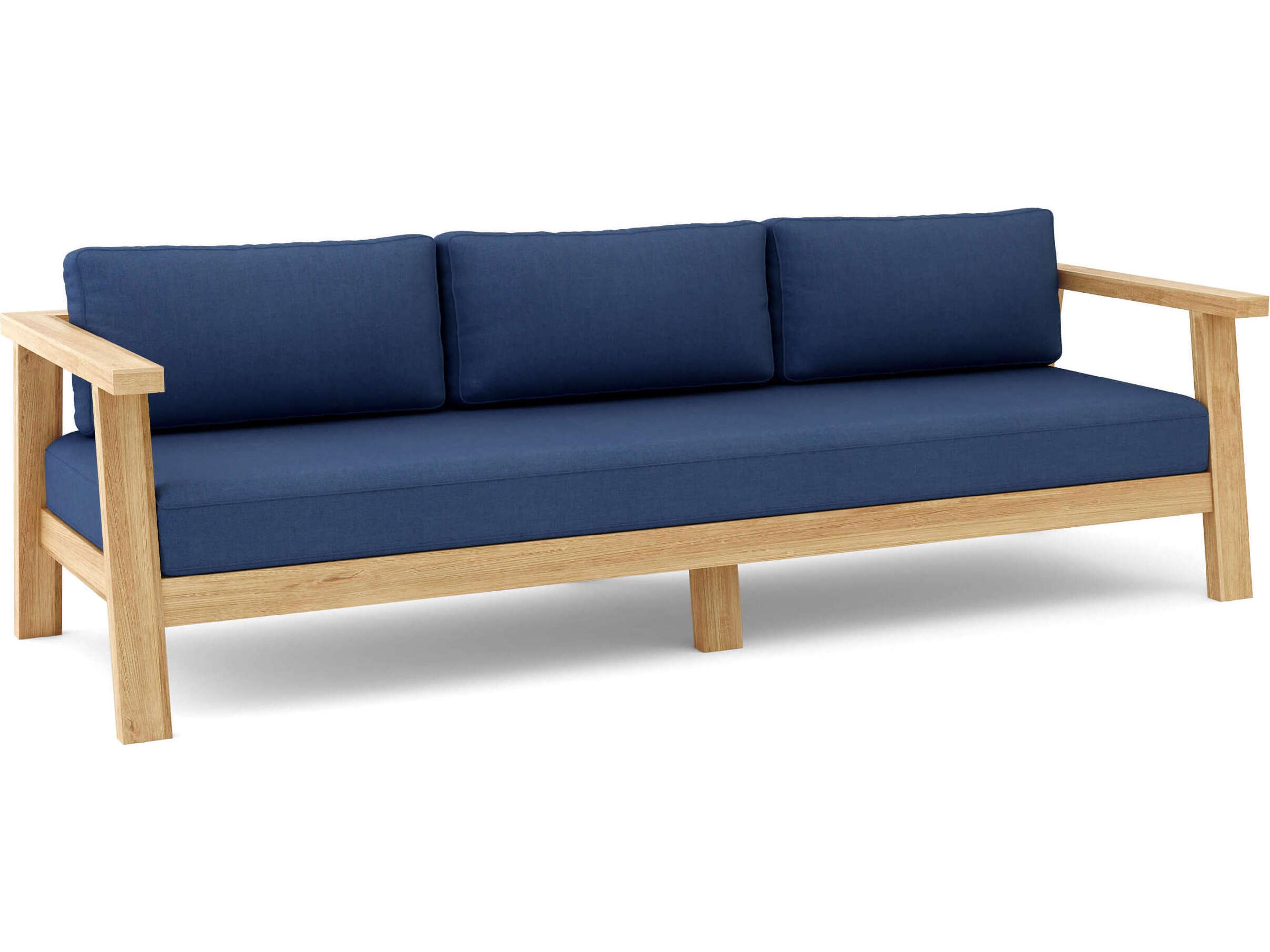 Anderson Teak Palermo Deep Seating Teak Outdoor Patio Sofa
