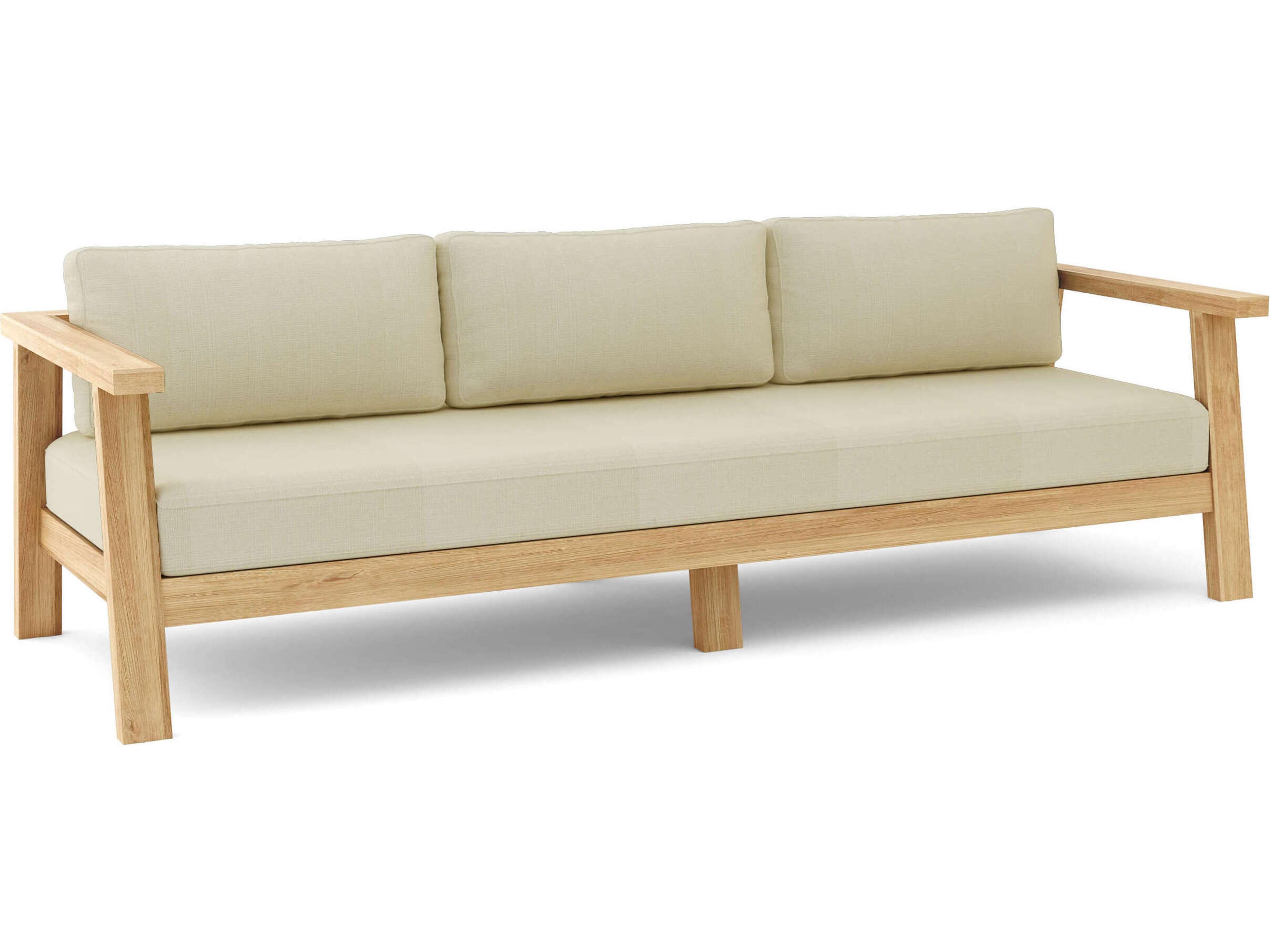 Anderson Teak Palermo Deep Seating Teak Outdoor Patio Sofa