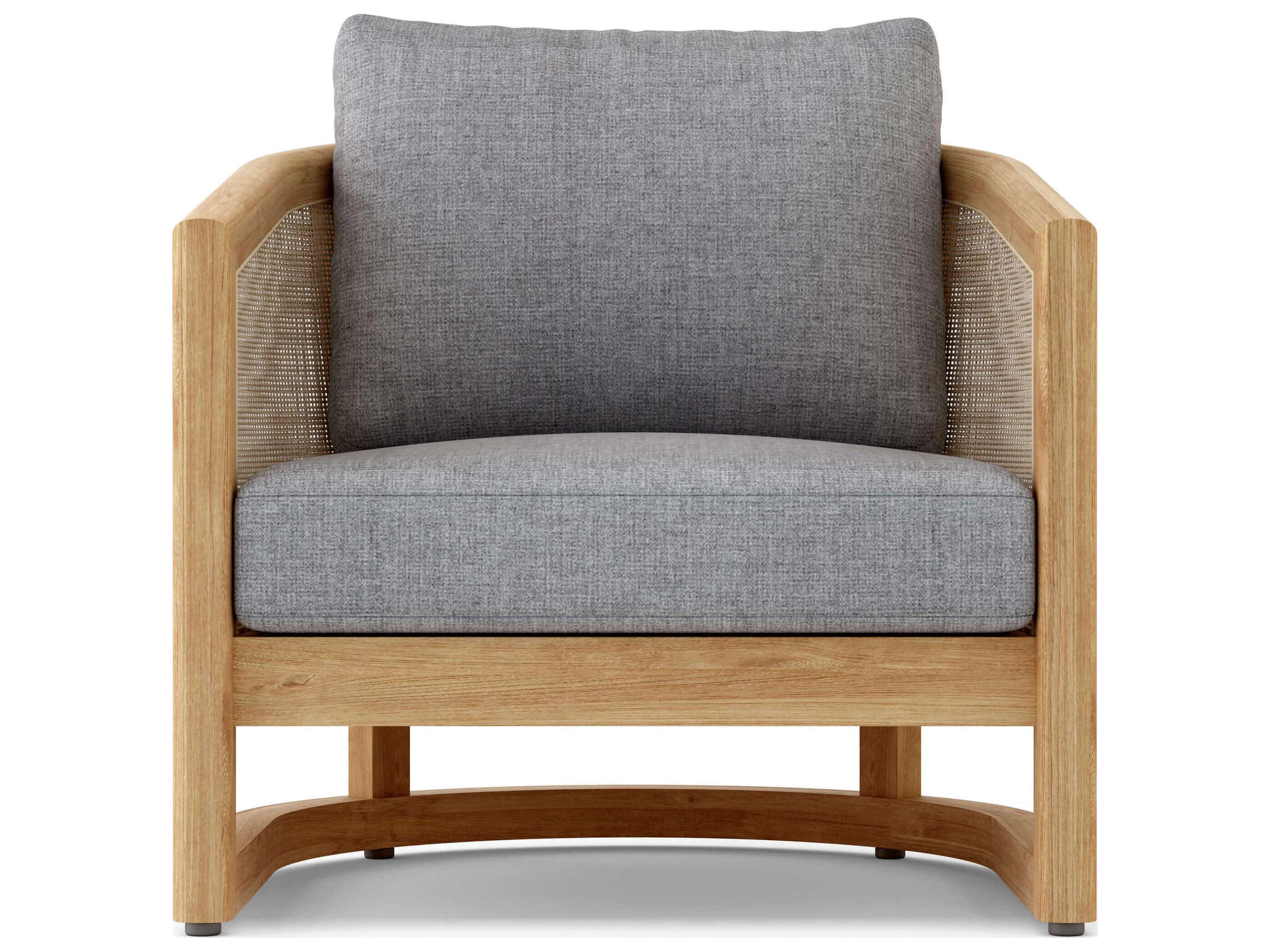 Anderson Teak Catania Natural Deep Seating Outdoor Lounge Chair