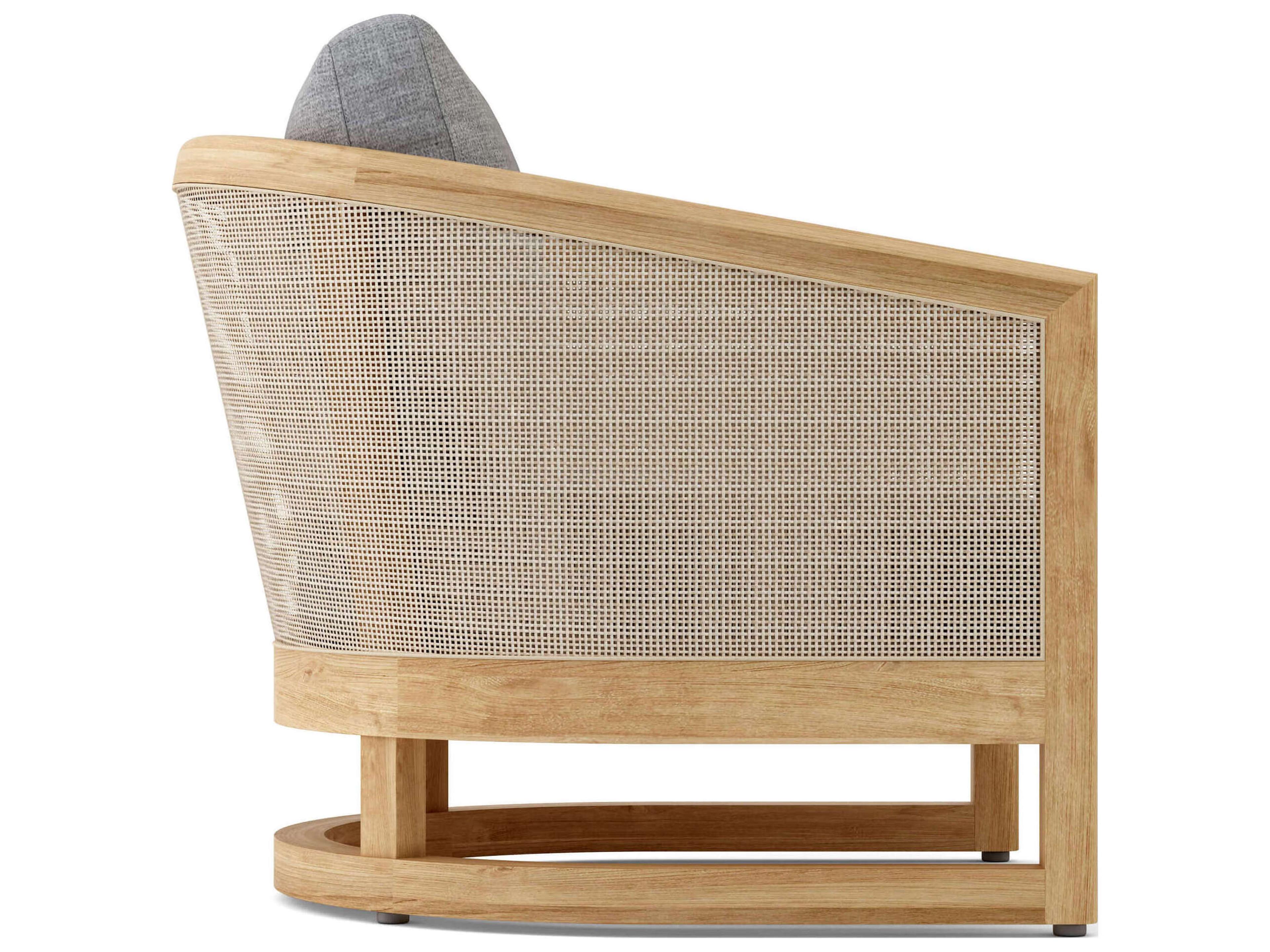Anderson Teak Catania Natural Deep Seating Outdoor Lounge Chair