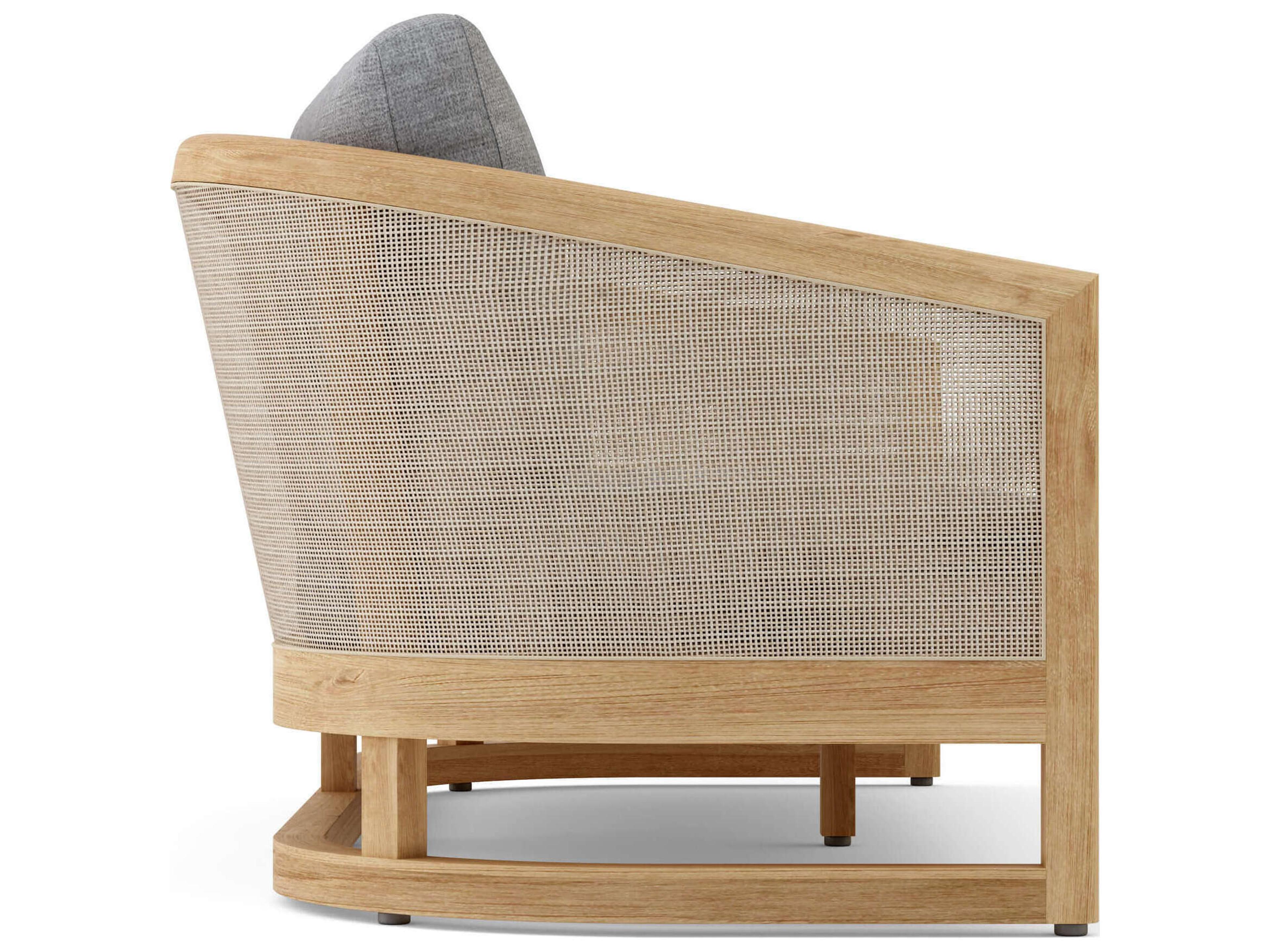 Anderson Teak Catania Natural Deep Seating Patio Sofa