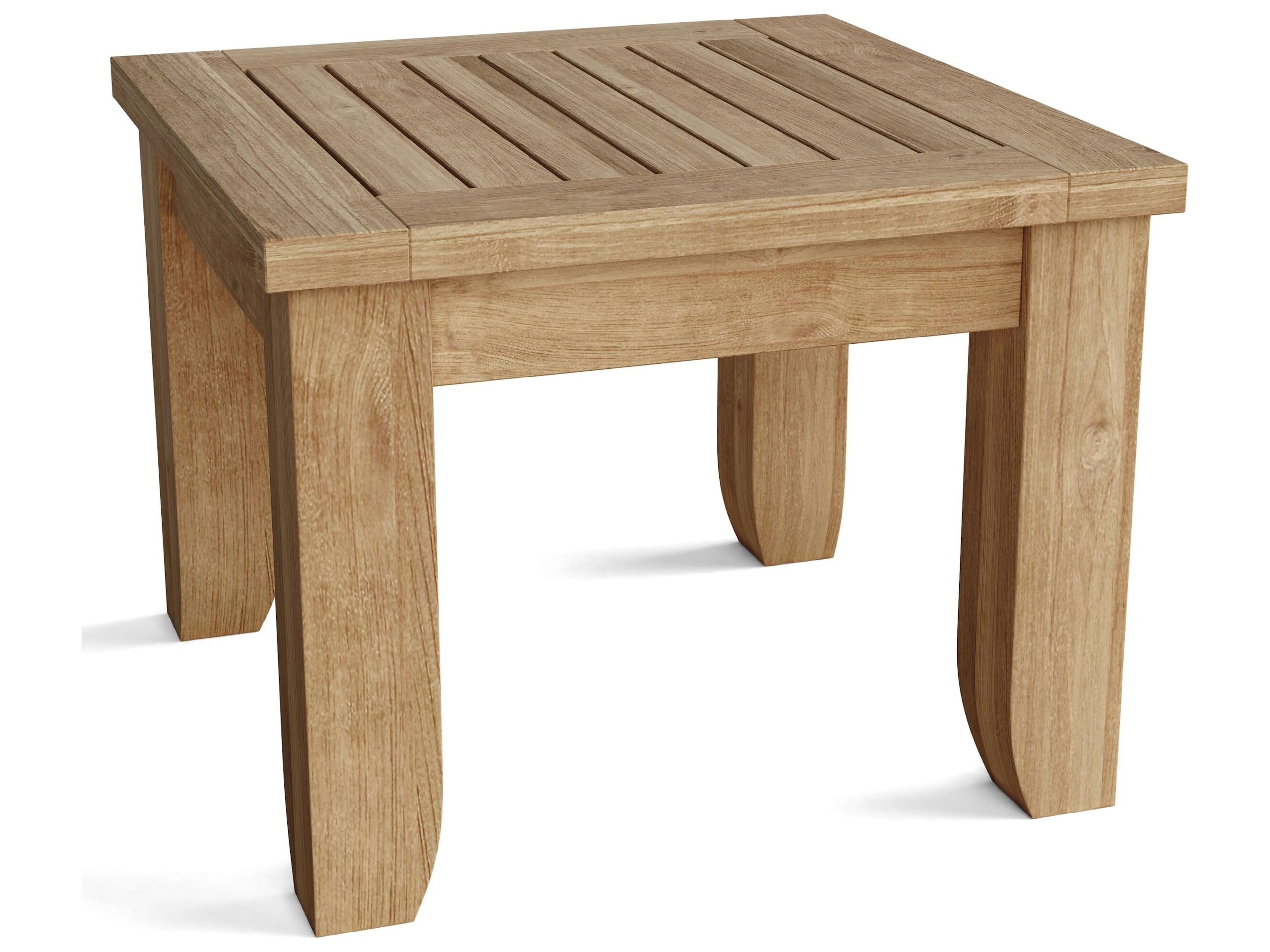 Luxe Square Outdoor Side Table