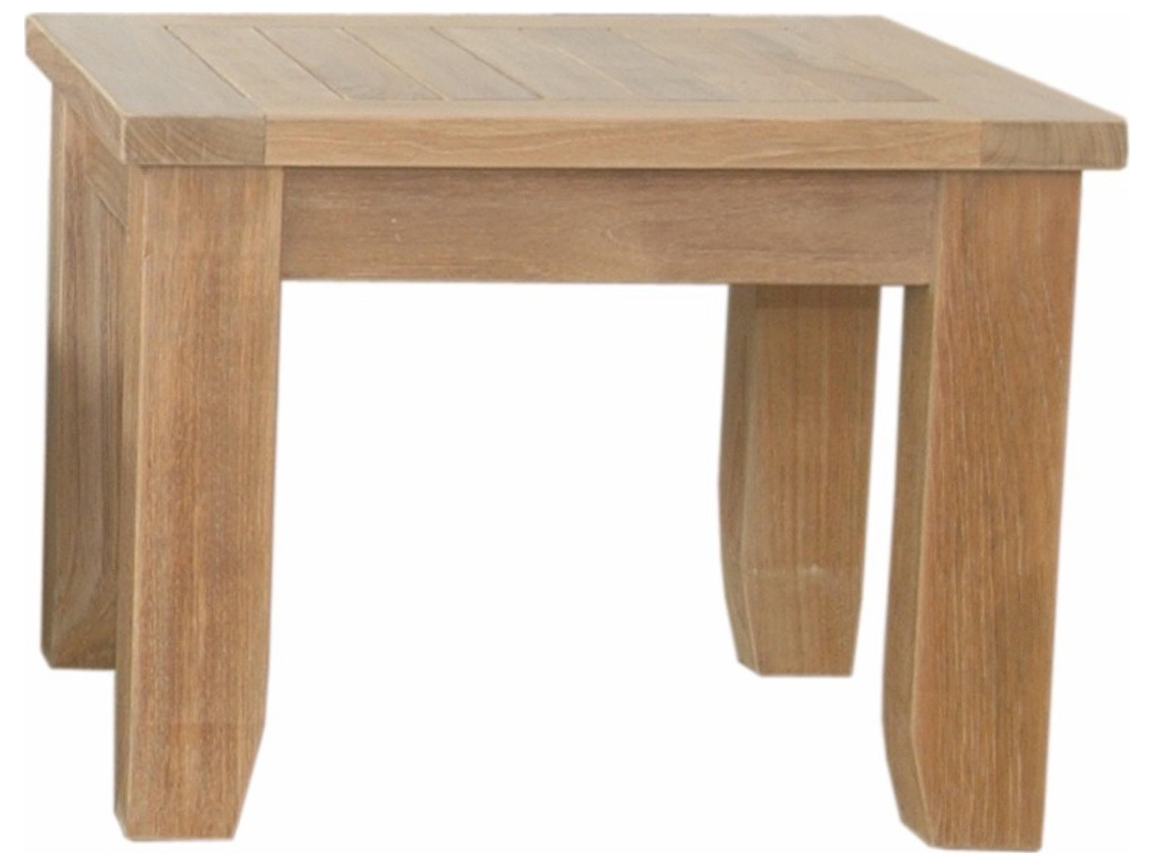 Anderson Teak Luxe Square Outdoor Side Table