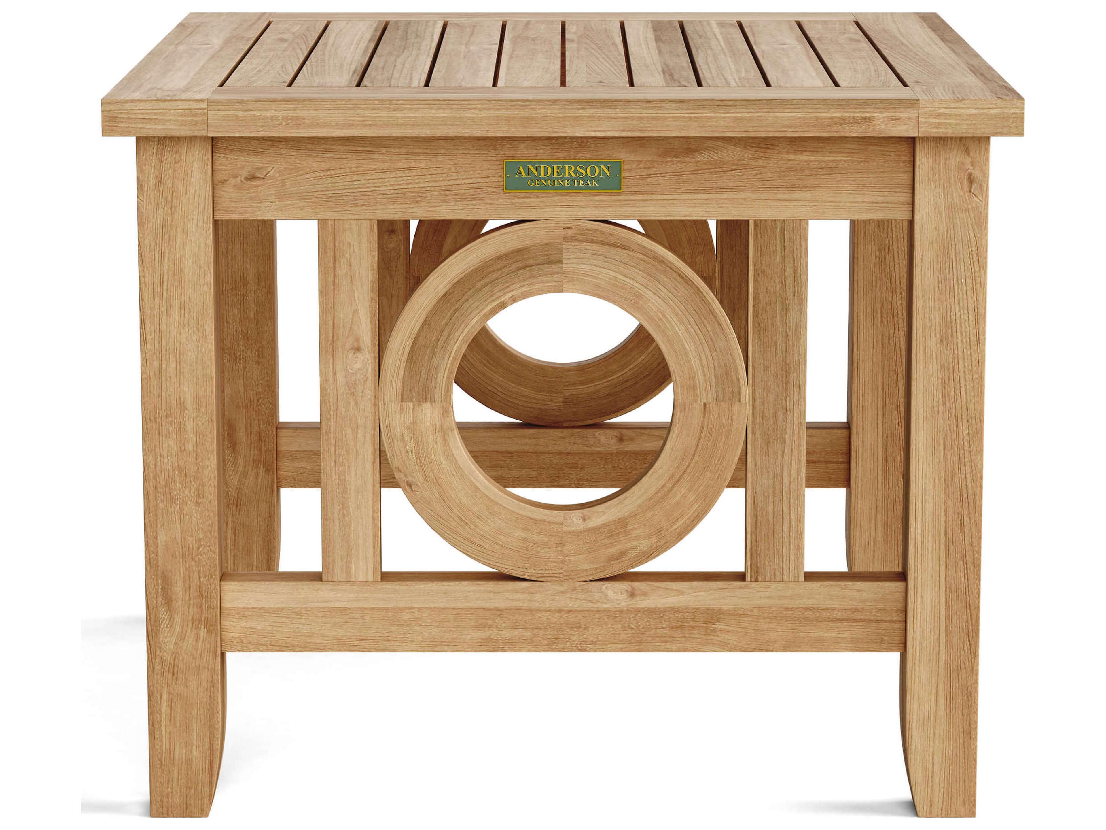 Anderson Teak Natsepa Square Patio Side Table