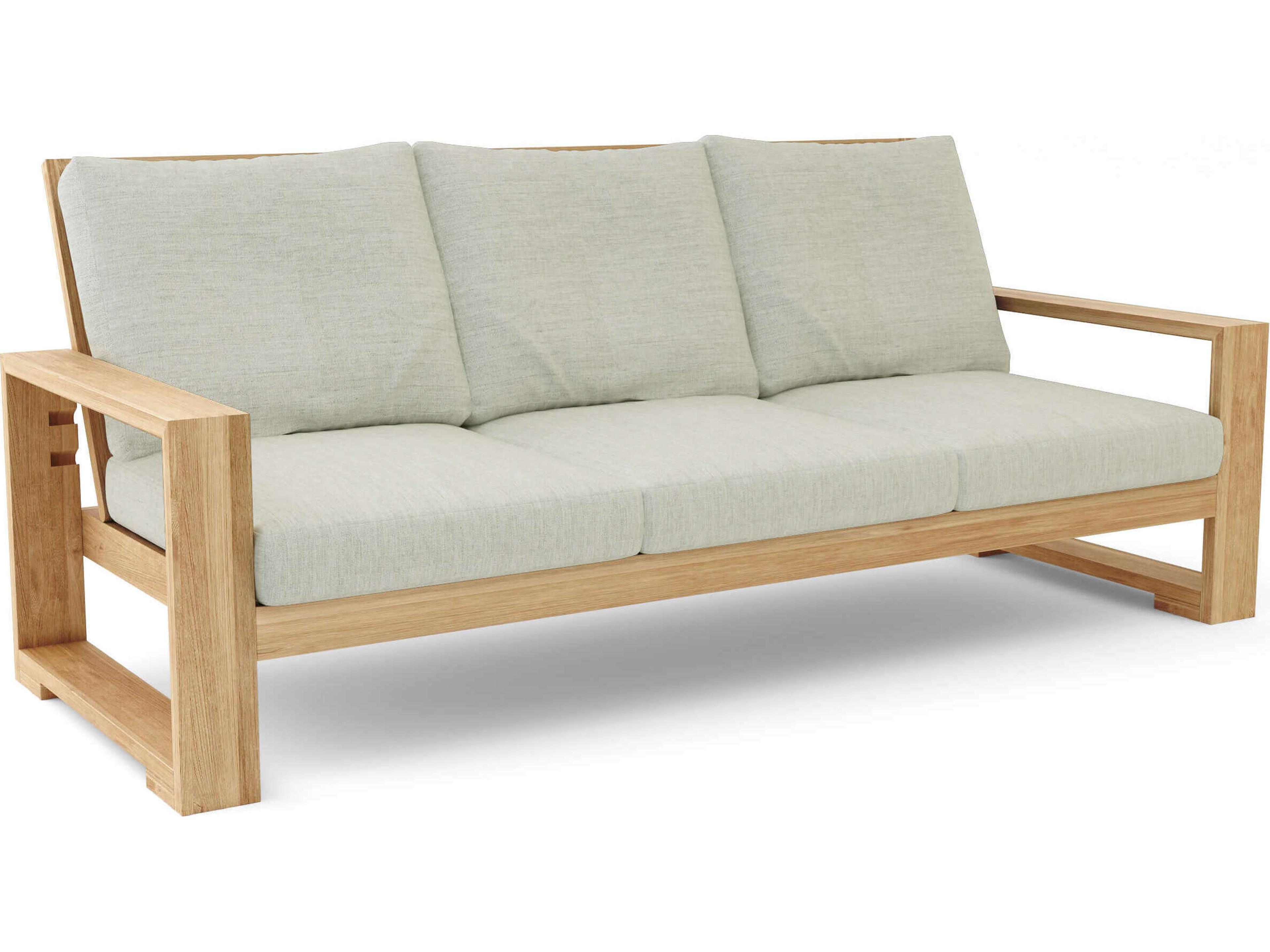 Anderson Teak Capistrano Deep Seating Outdoor Patio Sofa