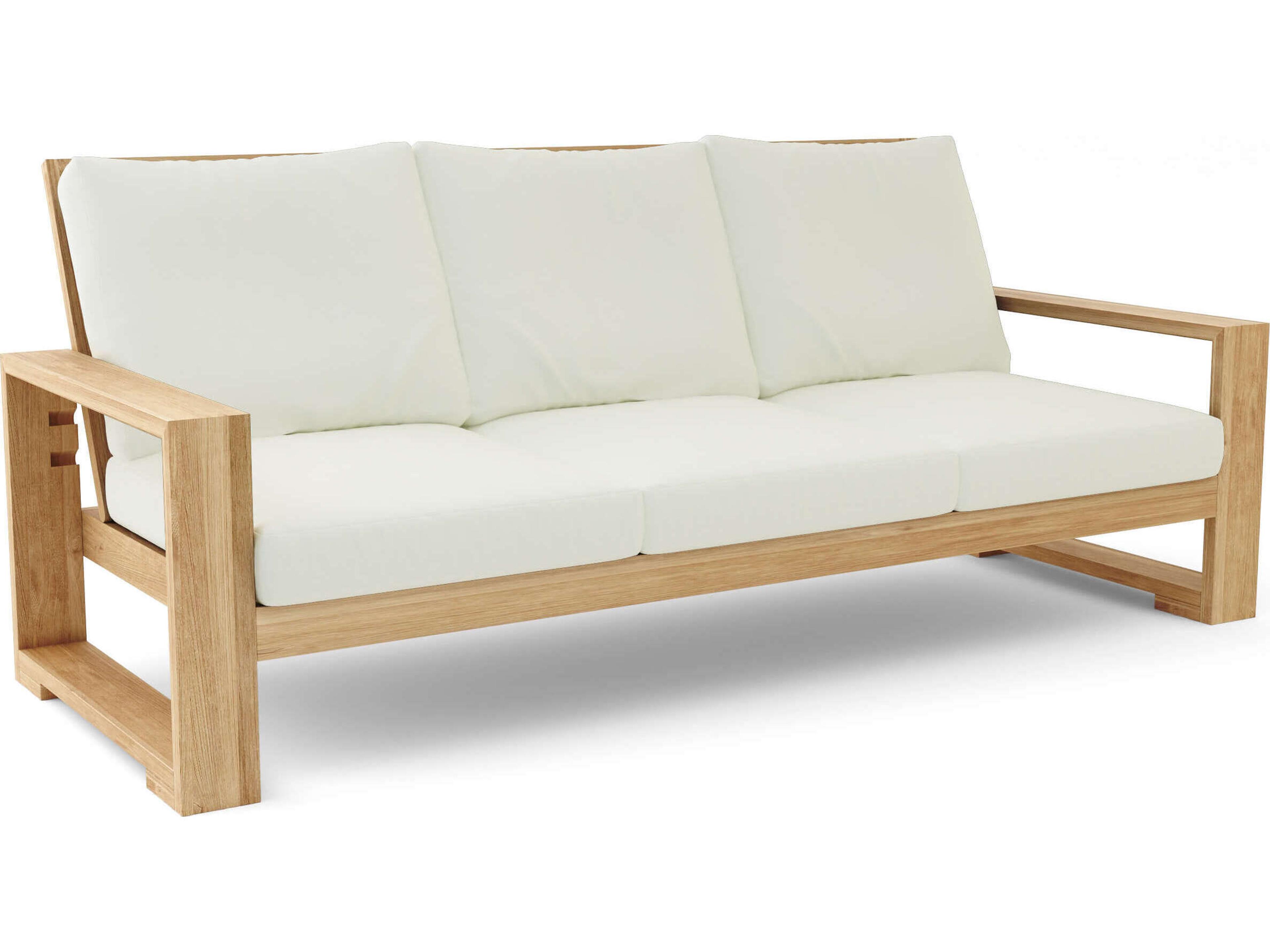 Anderson Teak Capistrano Deep Seating Outdoor Patio Sofa