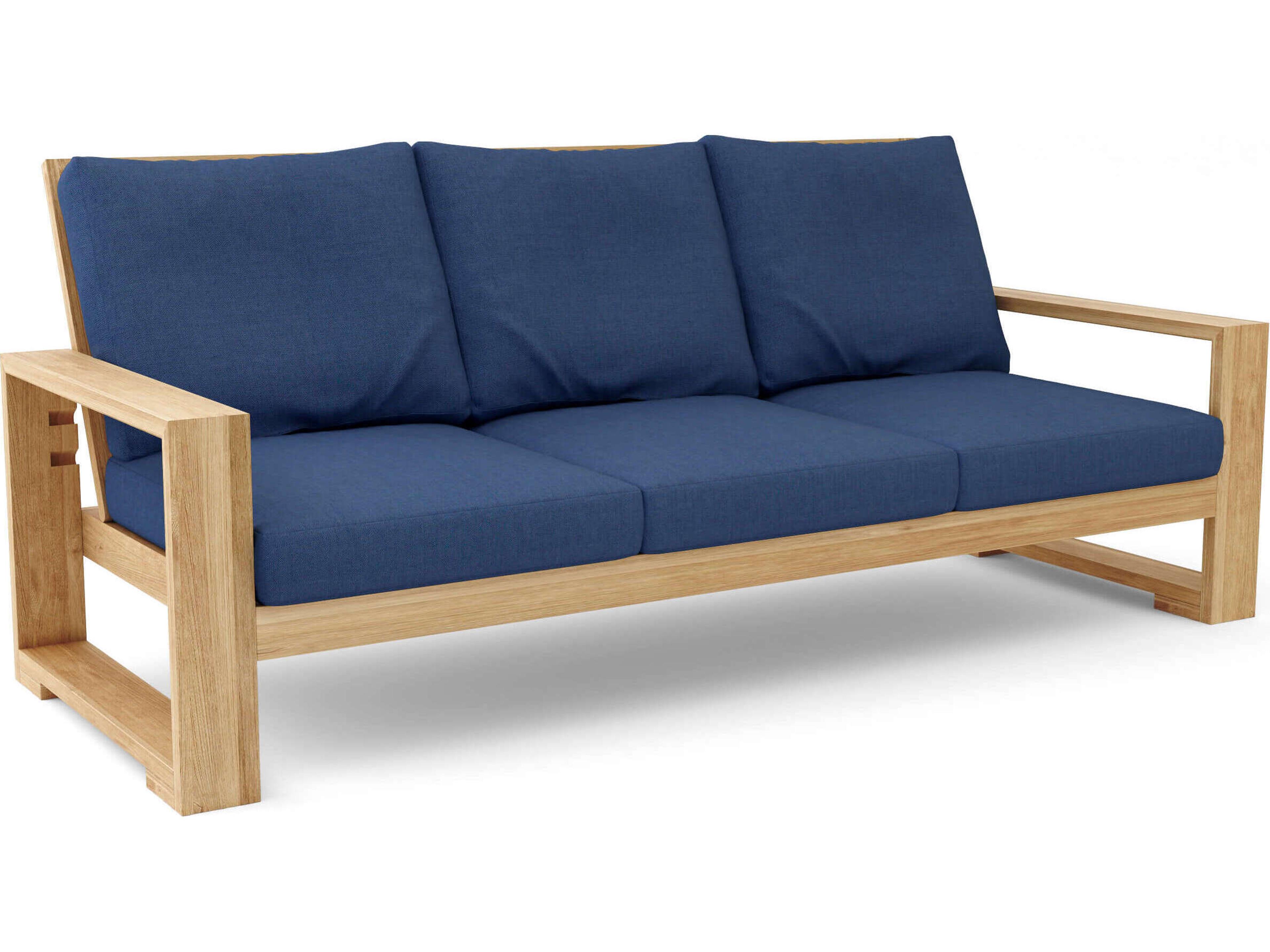 Anderson Teak Capistrano Deep Seating Outdoor Patio Sofa