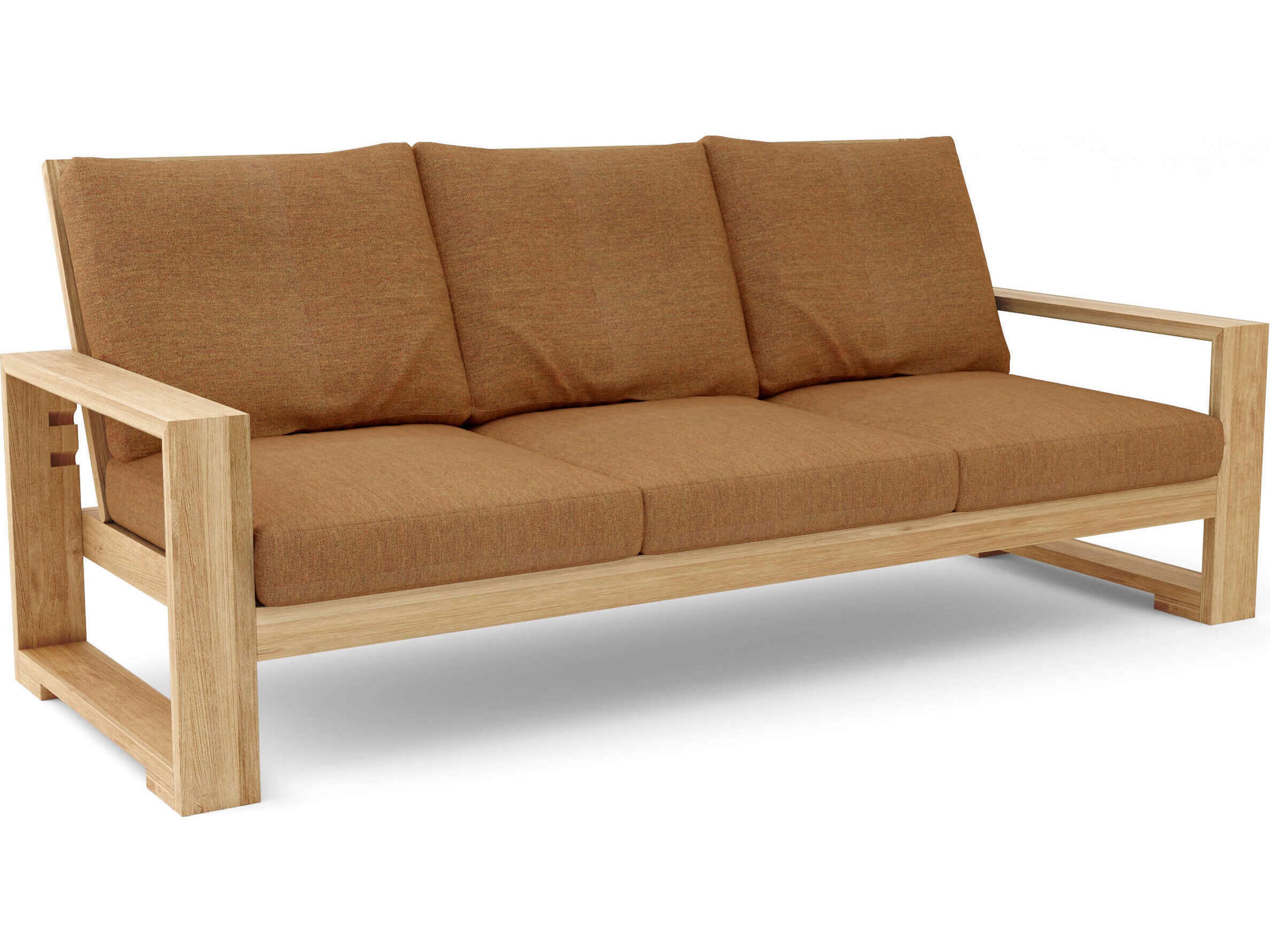 Anderson Teak Capistrano Deep Seating Outdoor Patio Sofa