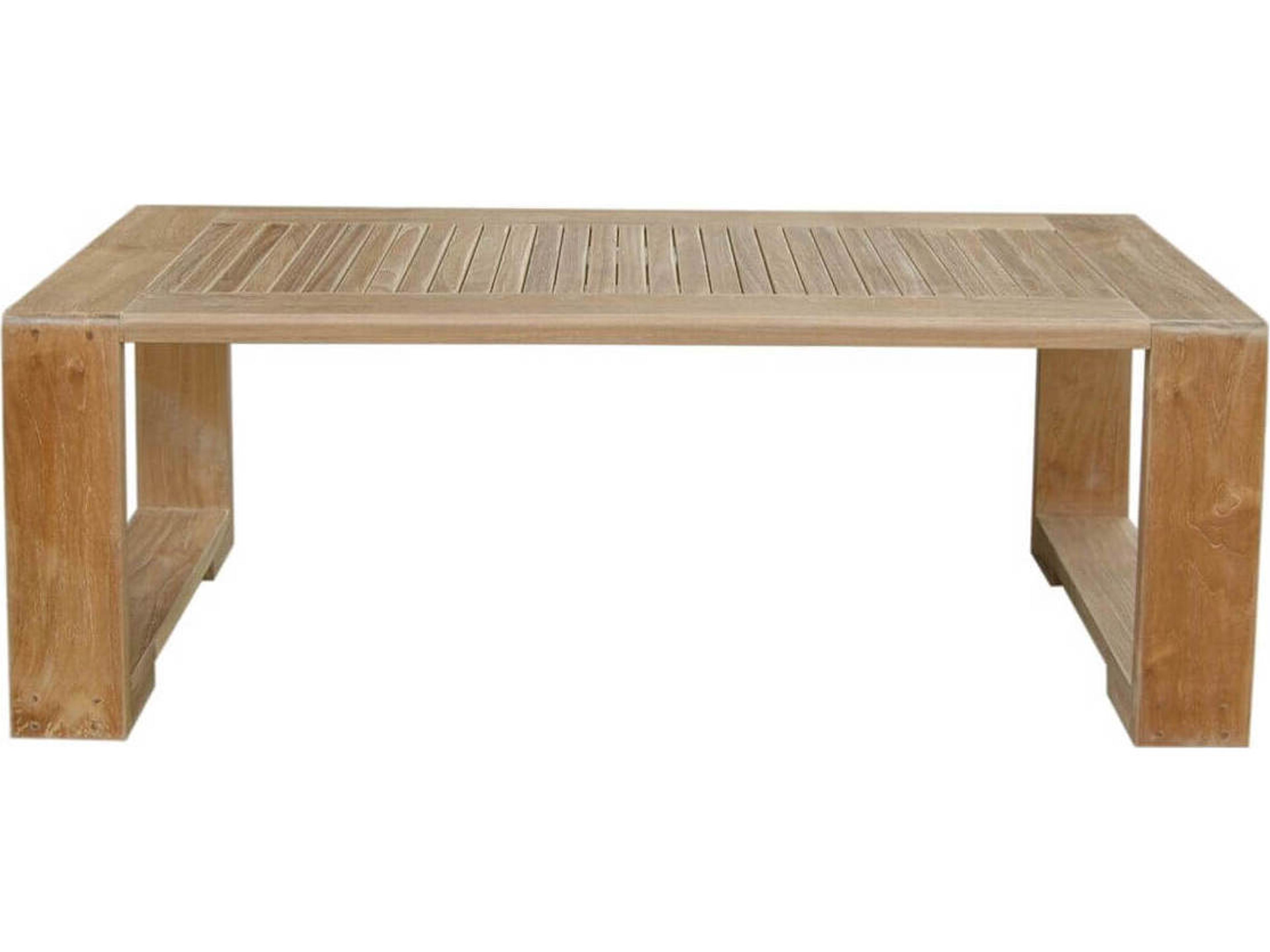 Anderson Teak Capistrano Rectangular Outdoor Coffee Table