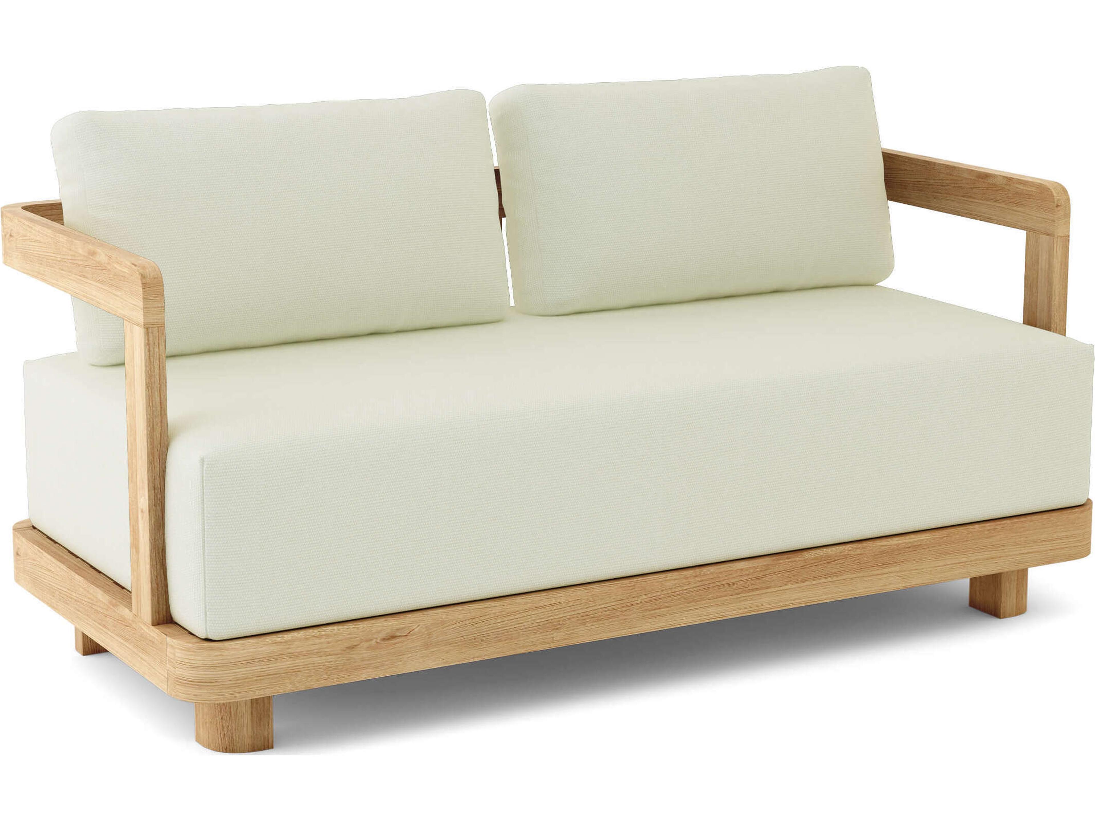 Anderson Teak Granada Deep Seating Teak Patio Loveseat